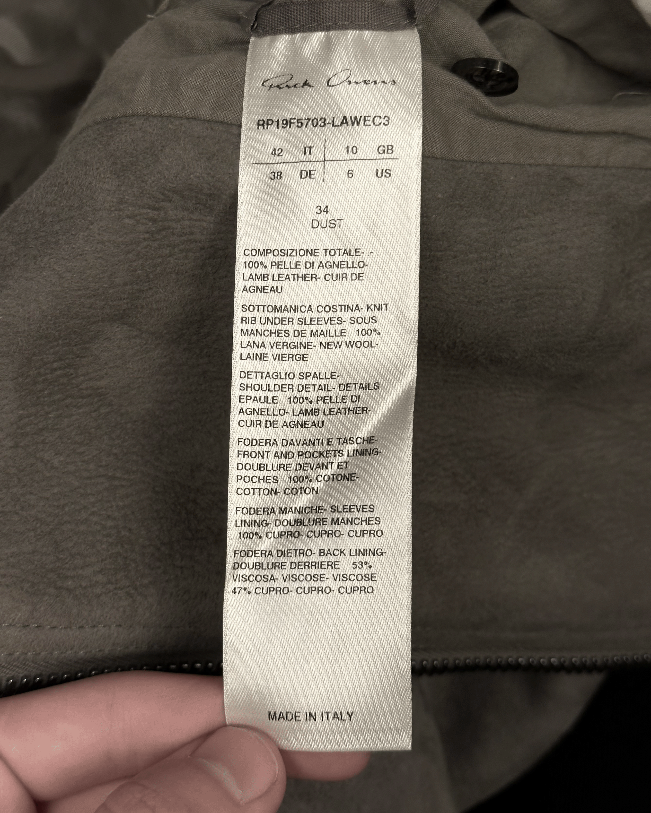 Rick Owens Rick Owens Chain Stooges Biker Suede Leather Jacket Size US S / EU 44-46 / 1 - 11 Thumbnail
