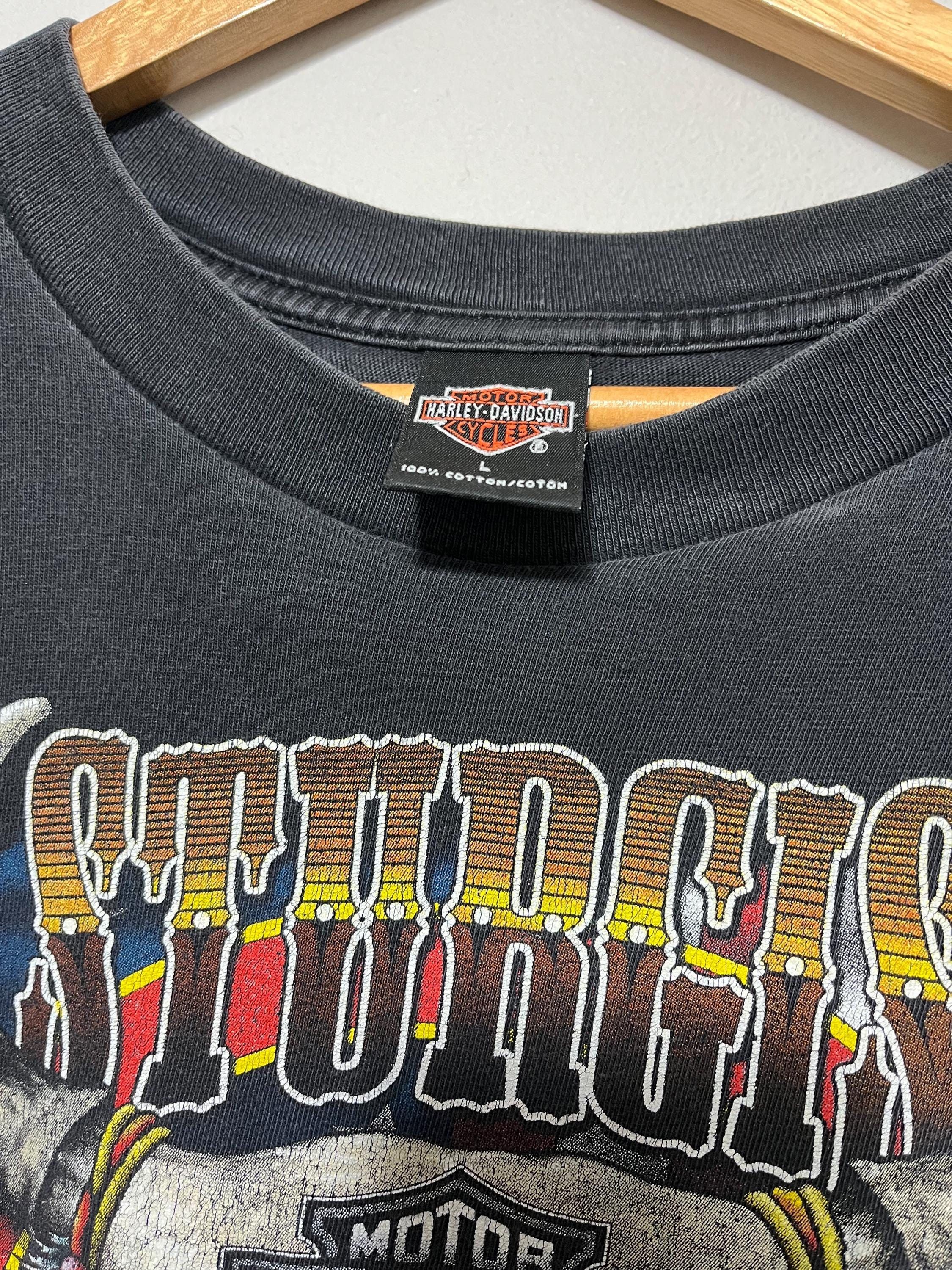 Vintage Vintage Harley Davidson Sturgis Bike Rally 1999 T-shirt Size US L / EU 52-54 / 3 - 6 Thumbnail