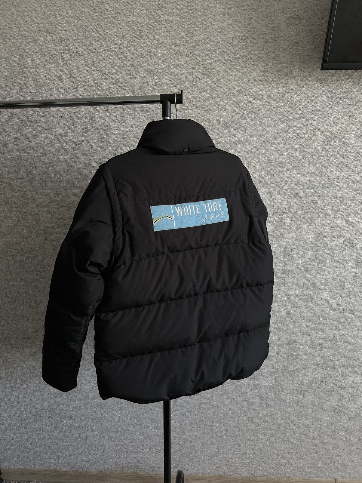 Vintage Vintage St. Moritz BMW White Turf Vintage Down Jacket Size US L / EU 52-54 / 3 - 16 Thumbnail