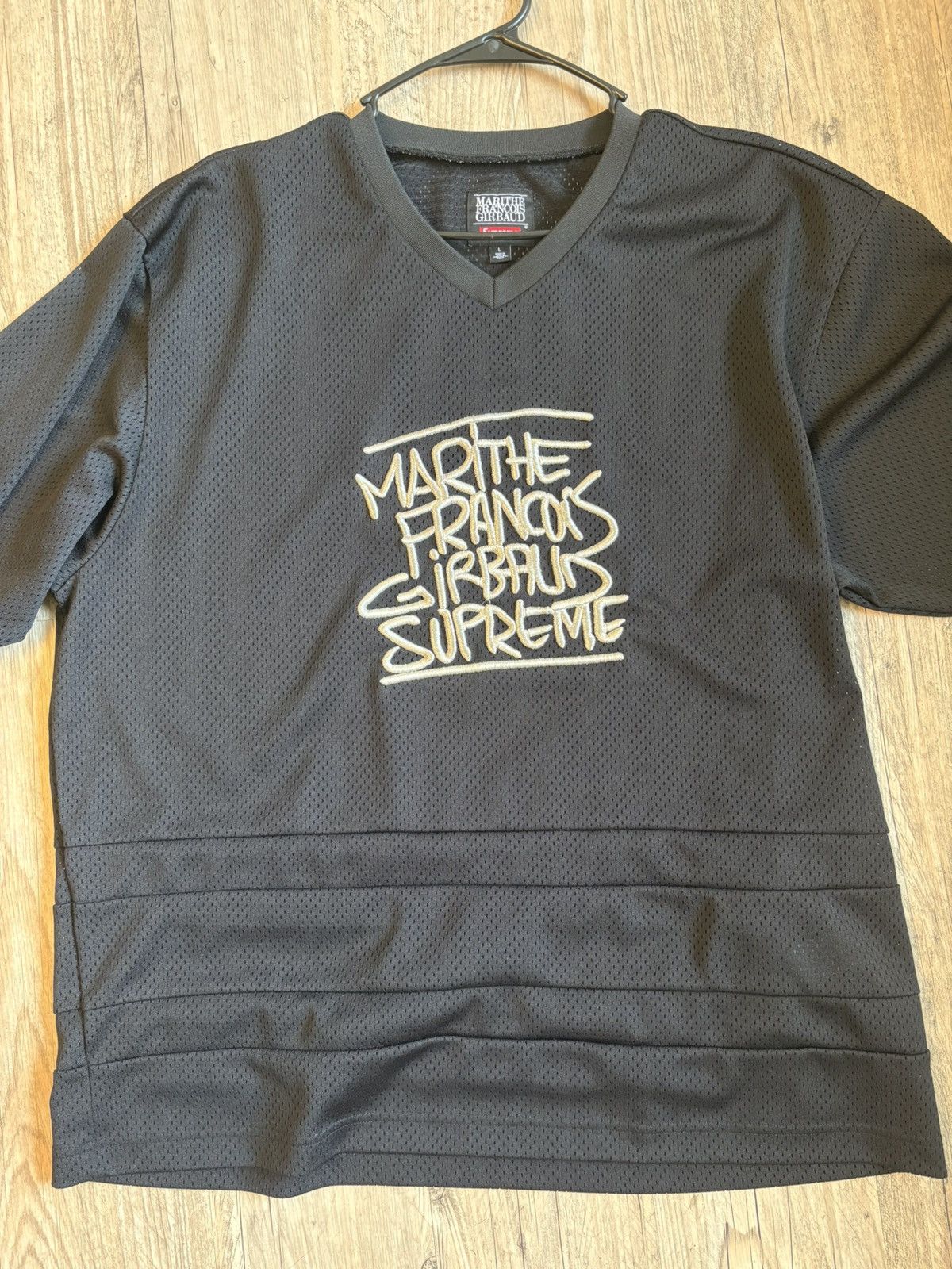 Supreme Supreme Marithe Francois Girbaud Hockey Jersey Large SS24 Size US L / EU 52-54 / 3 - 2 Thumbnail