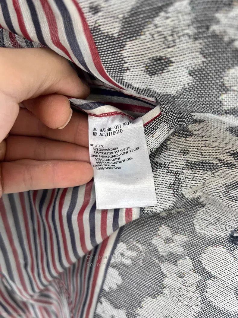 Thom Browne Thom Browne Grey Jacket Size US XL / EU 56 / 4 - 6 Thumbnail