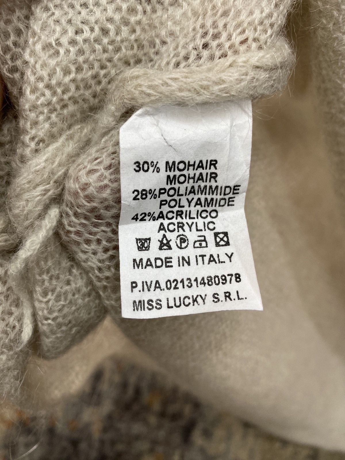 If Six Was Nine × Japanese Brand mohair knitted made in italy ifsixwasnine style Size US M / EU 48-50 / 2 - 6 Thumbnail