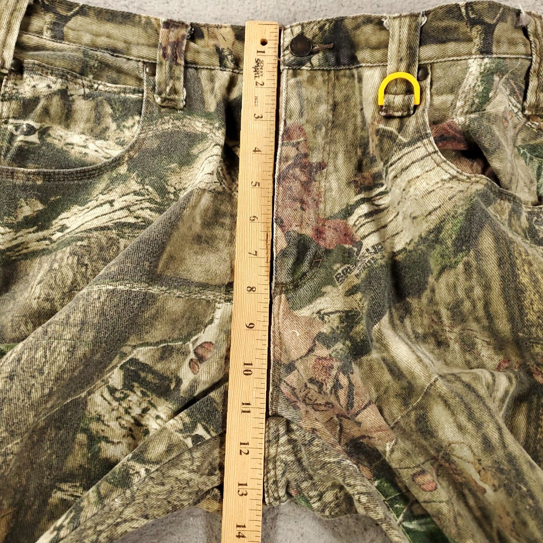 Vintage Mossy Oak Camo Jeans Mens 34x34 Denim Hunting Breakup Infinity Hunters Pants Jeans Size US 34 / EU 50 - 3 Thumbnail
