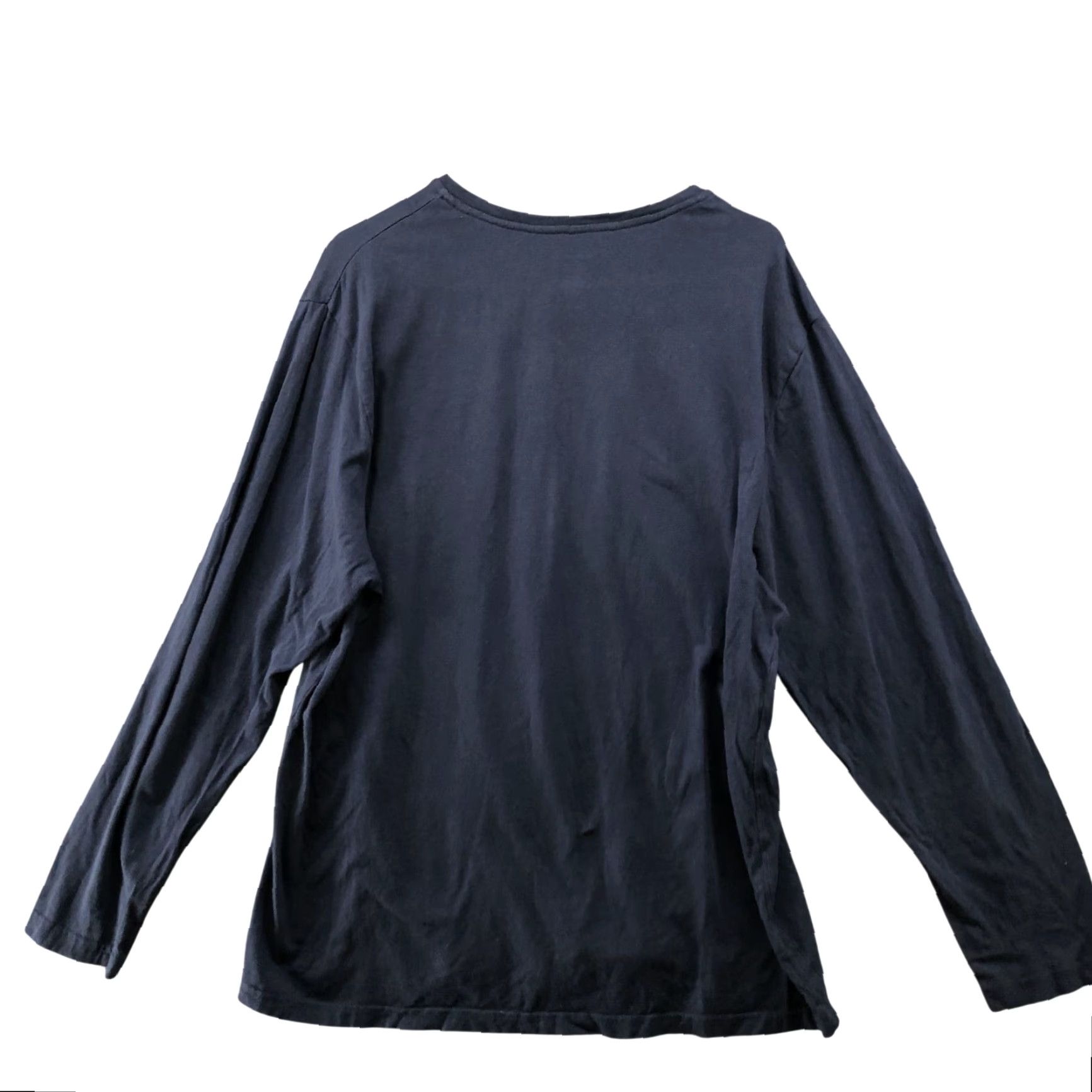 Lucky Brand Lucky Brand Sleepwear Henley Long Sleeve T Shirt Mens XL Navy Blue Lounge Size US XL / EU 56 / 4 - 2 Thumbnail