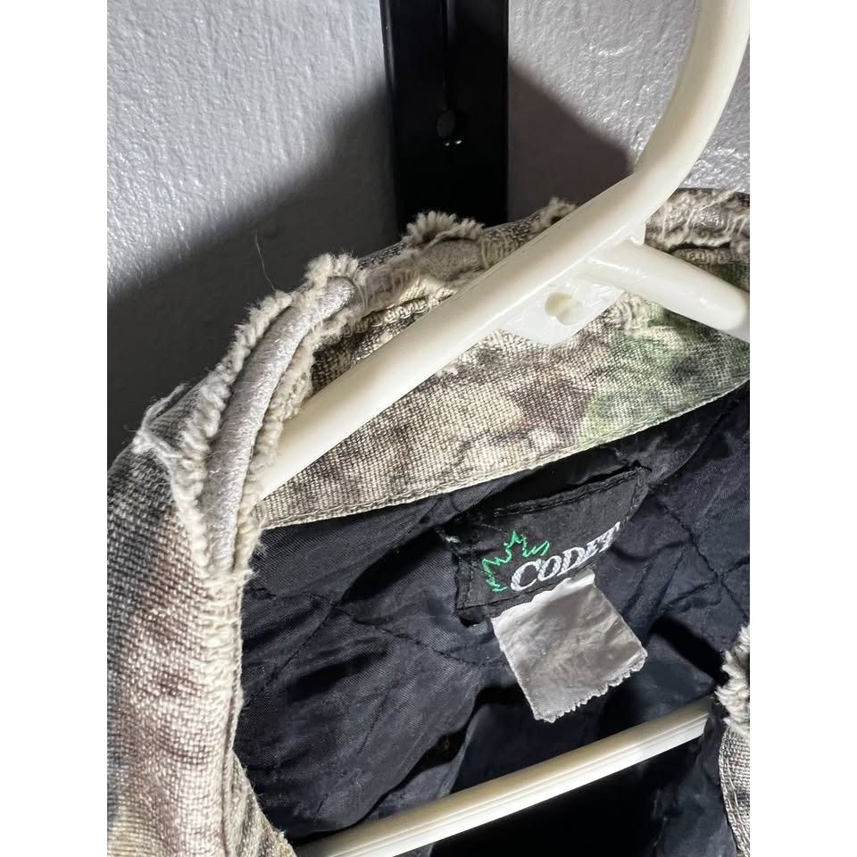Other Vintage Codet Camo Realtree Quilted Flannel Button up Jacket Size US L / EU 52-54 / 3 - 7 Thumbnail