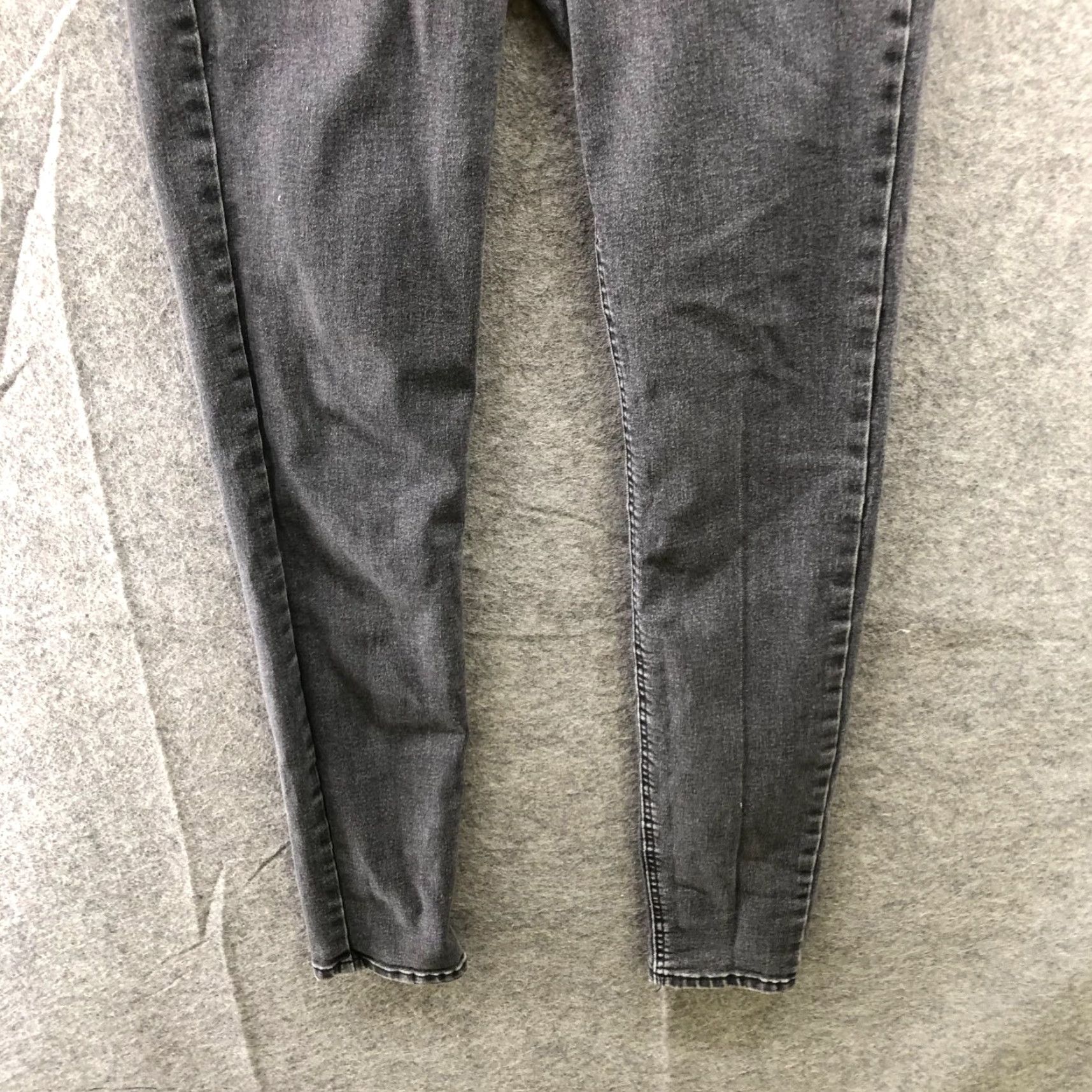 Zara Zara High Rise Skinny Jeans Womens Size 4 Gray Stretch Denim Cotton 5-Pocket VINTAGE No? Size 28" / US 6 / IT 42 - 4 Thumbnail