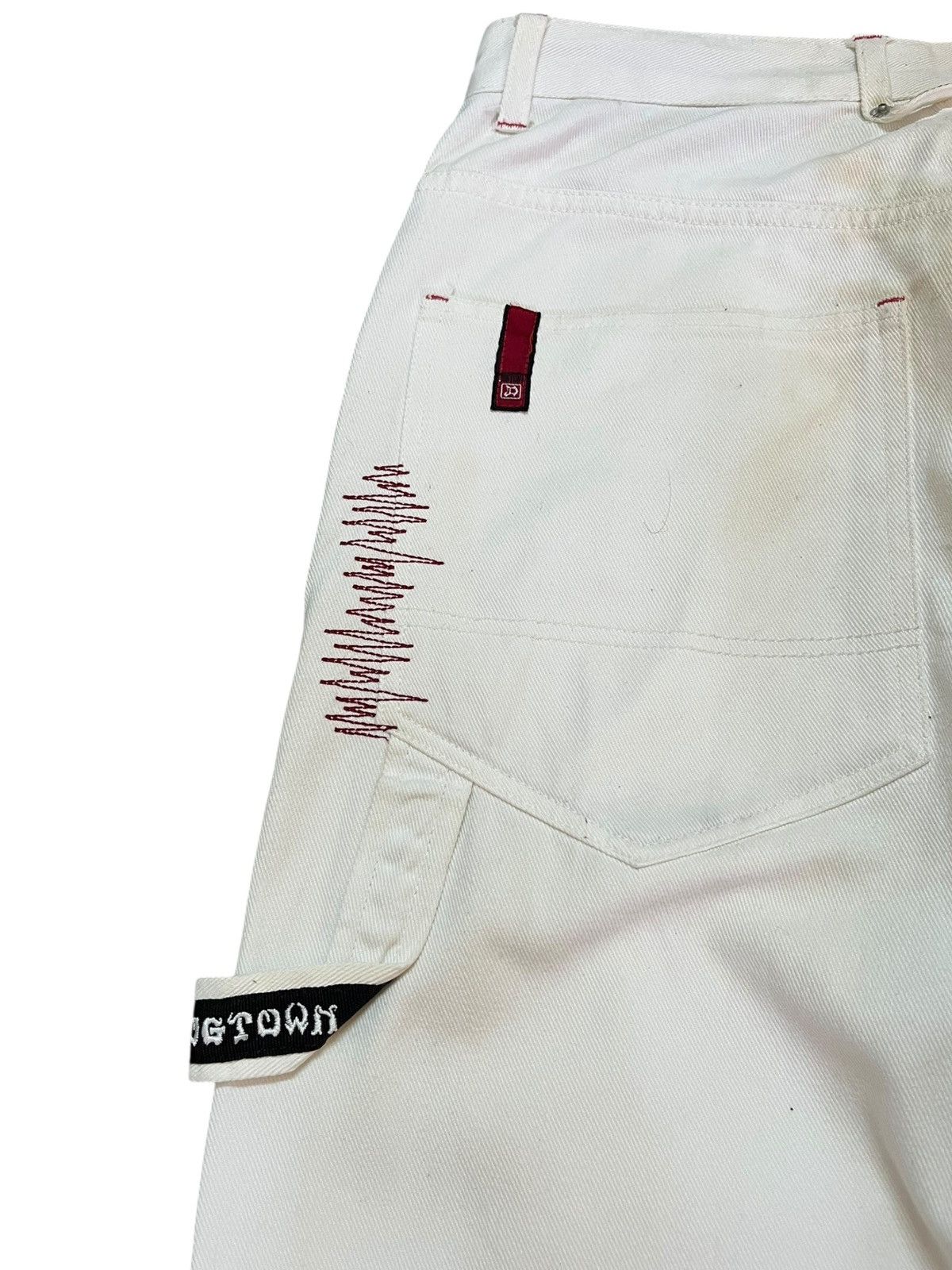 Dogtown Vintage Dogtown Black Dragon Baggy Skate Double Pocket Denim Size US 31 - 9 Thumbnail