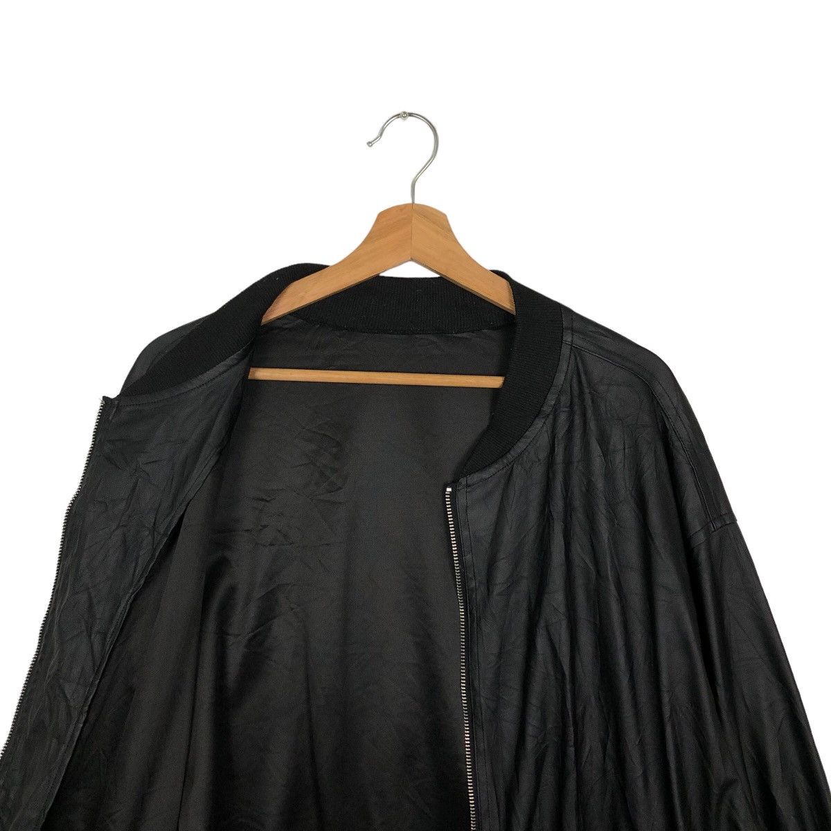 Japanese Brand VINTAGE BOMBER JACKET SATIN SUREVE ISSEY MIYAKE Size US L / EU 52-54 / 3 - 9 Thumbnail