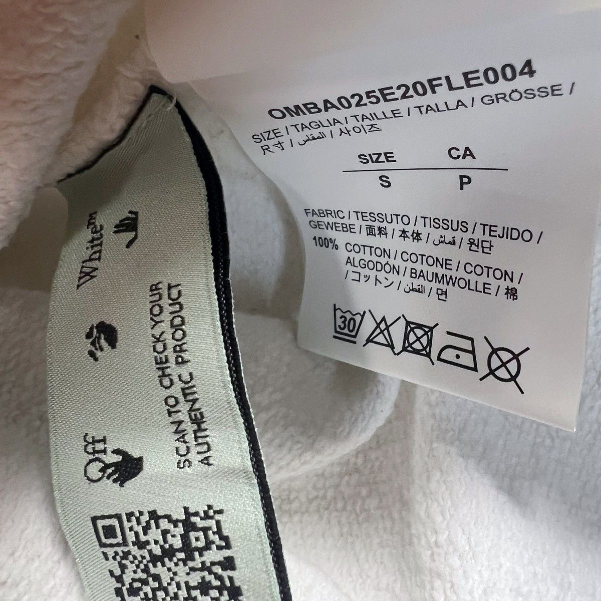 Off-White Off-White Caravaggio Painting White Sweatshirt Size US S / EU 44-46 / 1 - 6 Thumbnail