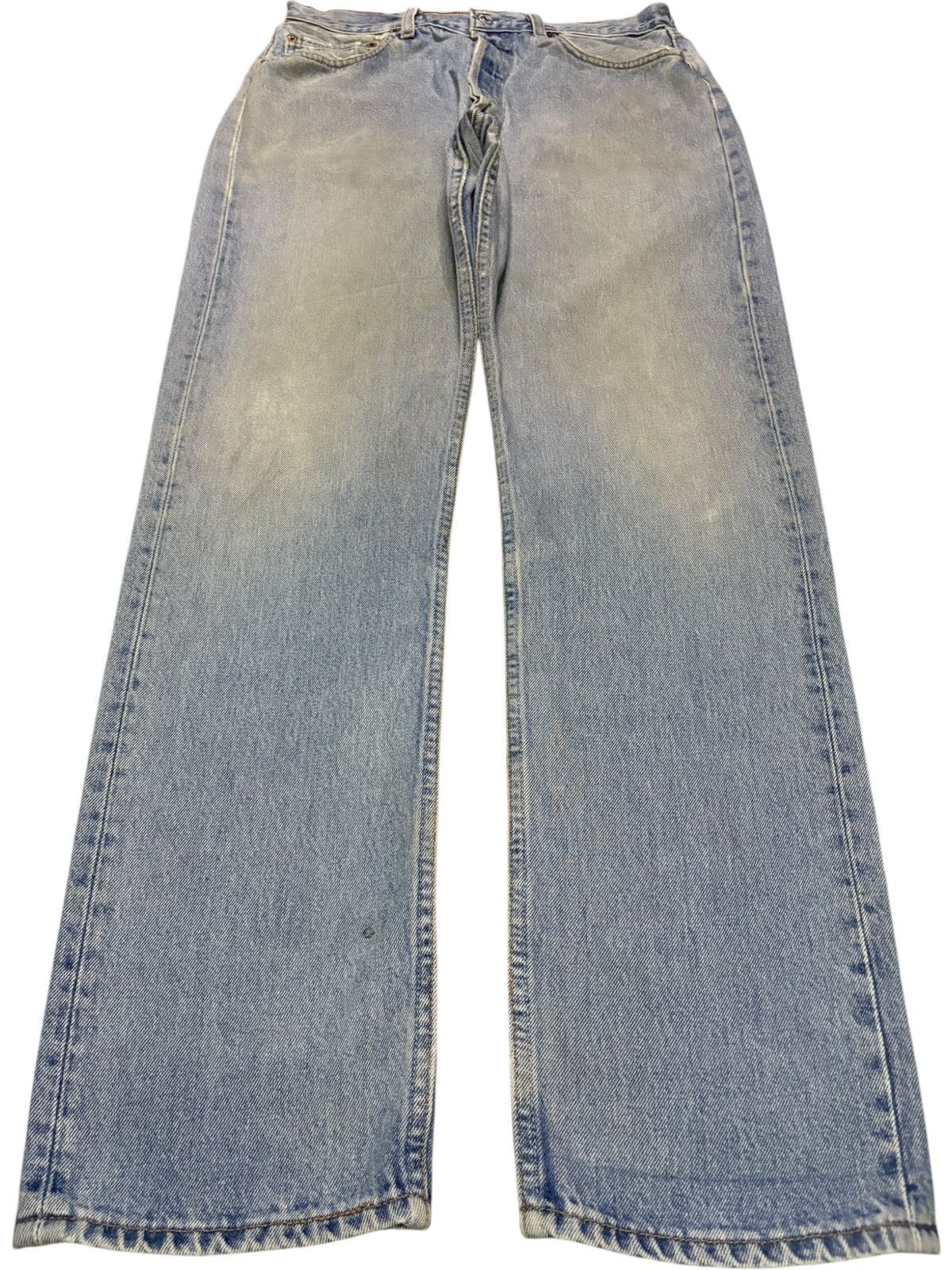 Levi's Vintage 90s Levis 501 Faded Wash Loose Jeans Size US 32 / EU 48 - 1 Thumbnail