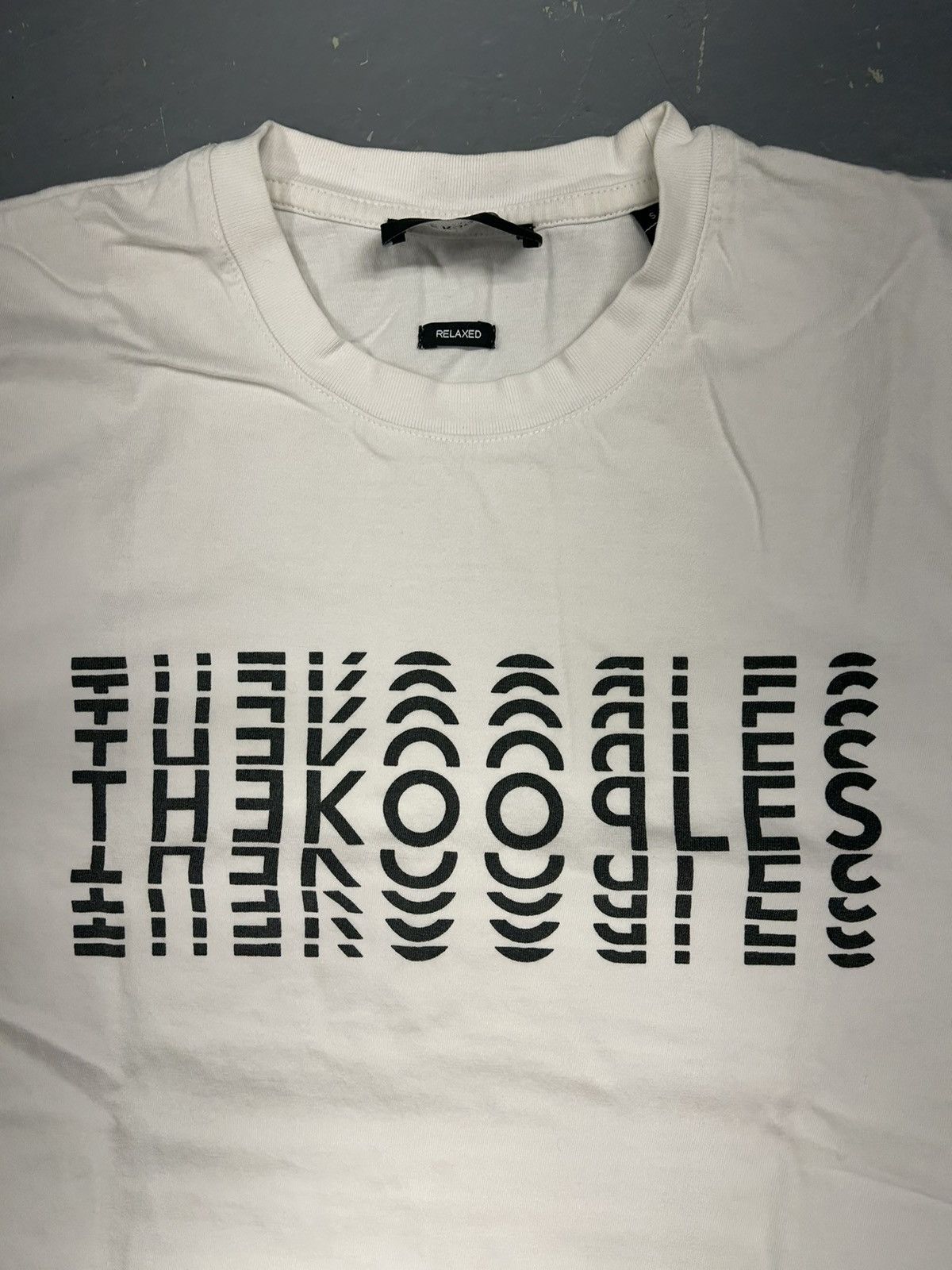 Designer × The Kooples Crazy Designer Y2k Essential The Kooples White Tee Shirt Size US S / EU 44-46 / 1 - 2 Thumbnail