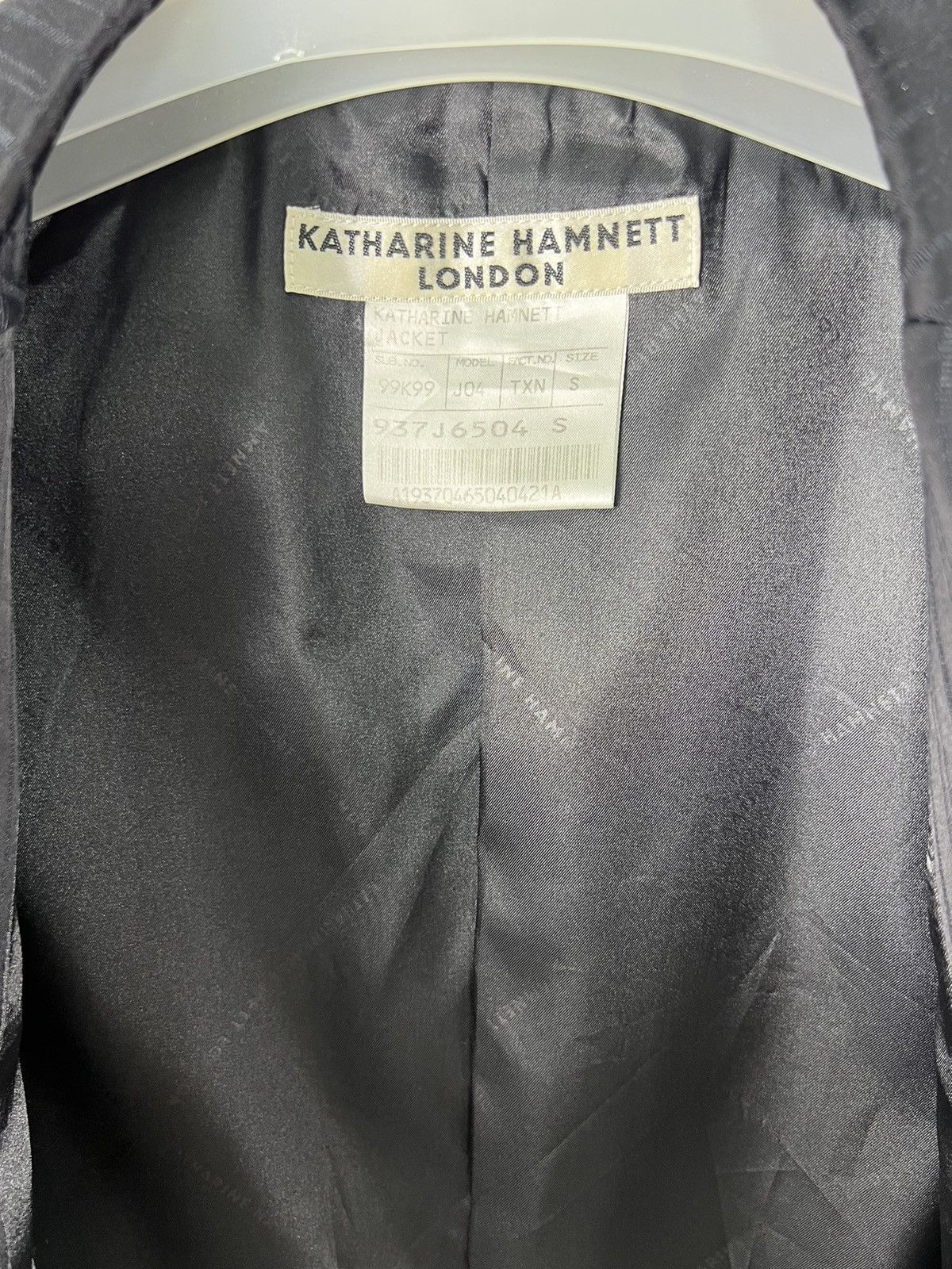 Katharine Hamnett London 🔥 Katherine Hamnett London Slim mens blazer - S Size US XS / EU 42 / 0 - 7 Thumbnail