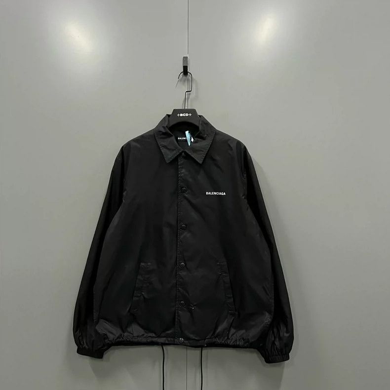 Balenciaga Balenciaga Printed Logo Jacket Size US M / EU 48-50 / 2 - 1 Thumbnail