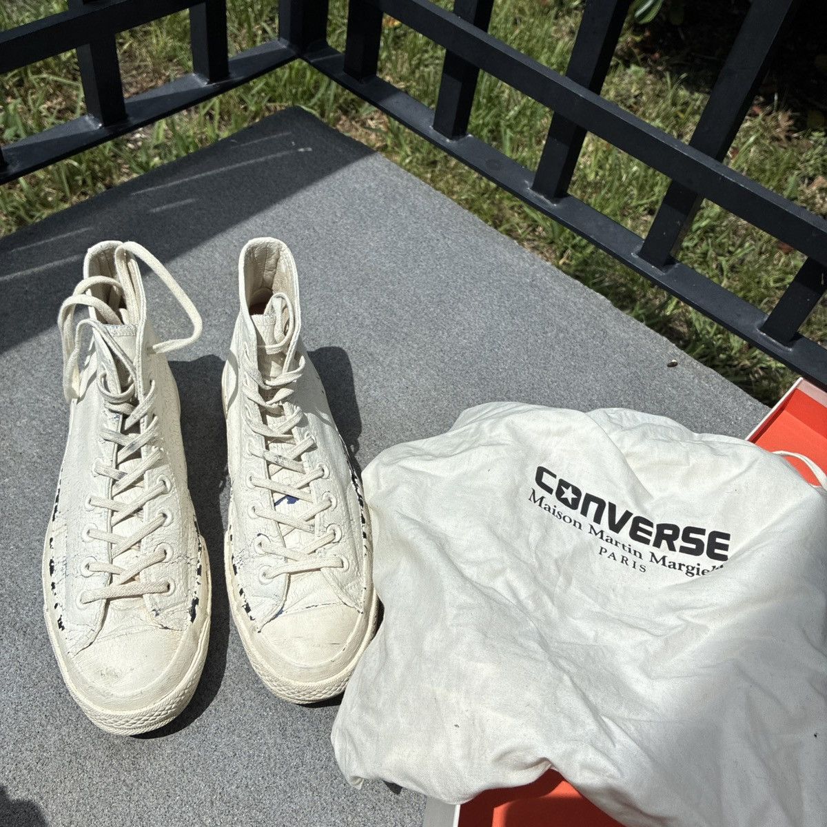 Maison Margiela Margiela Tabi Converse | Grailed