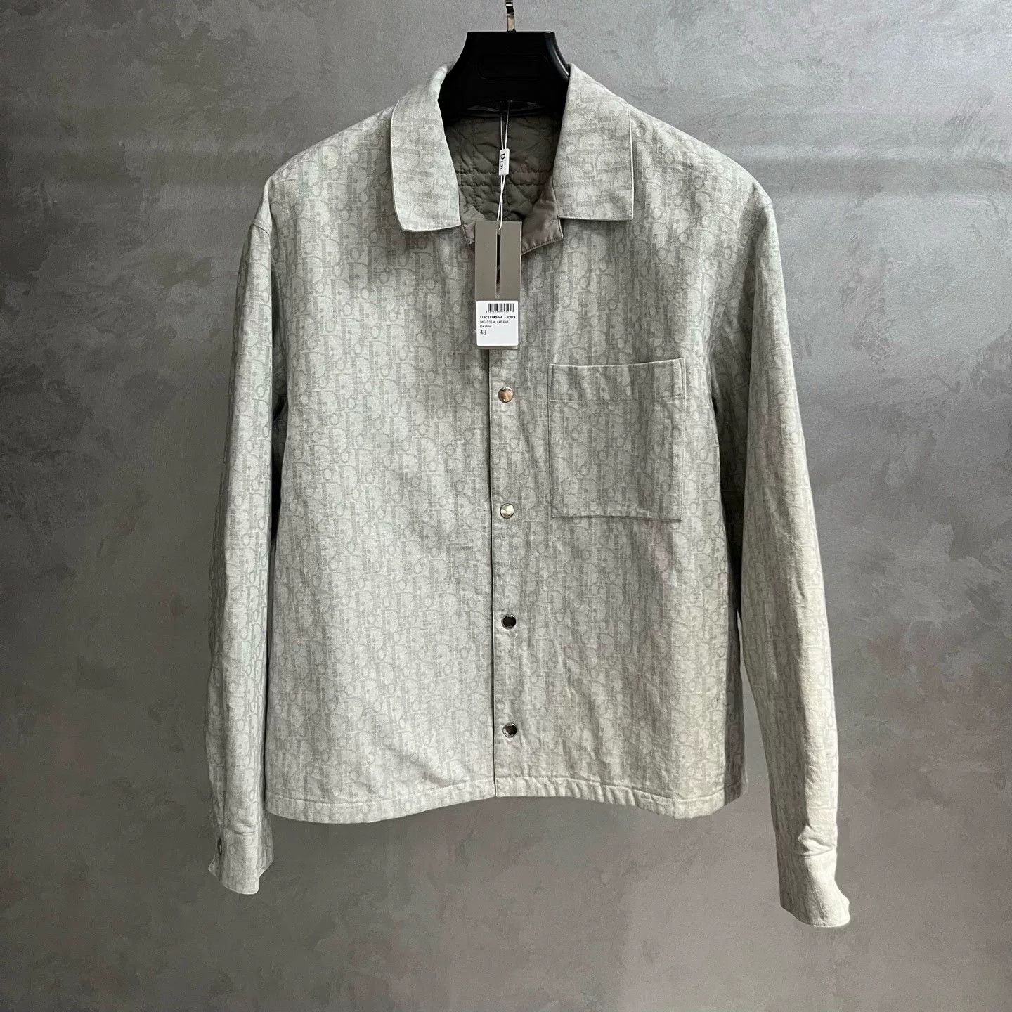 Dior Dior Printed Gray Shirt xs Men Size US XS / EU 42 / 0 - 1 Thumbnail
