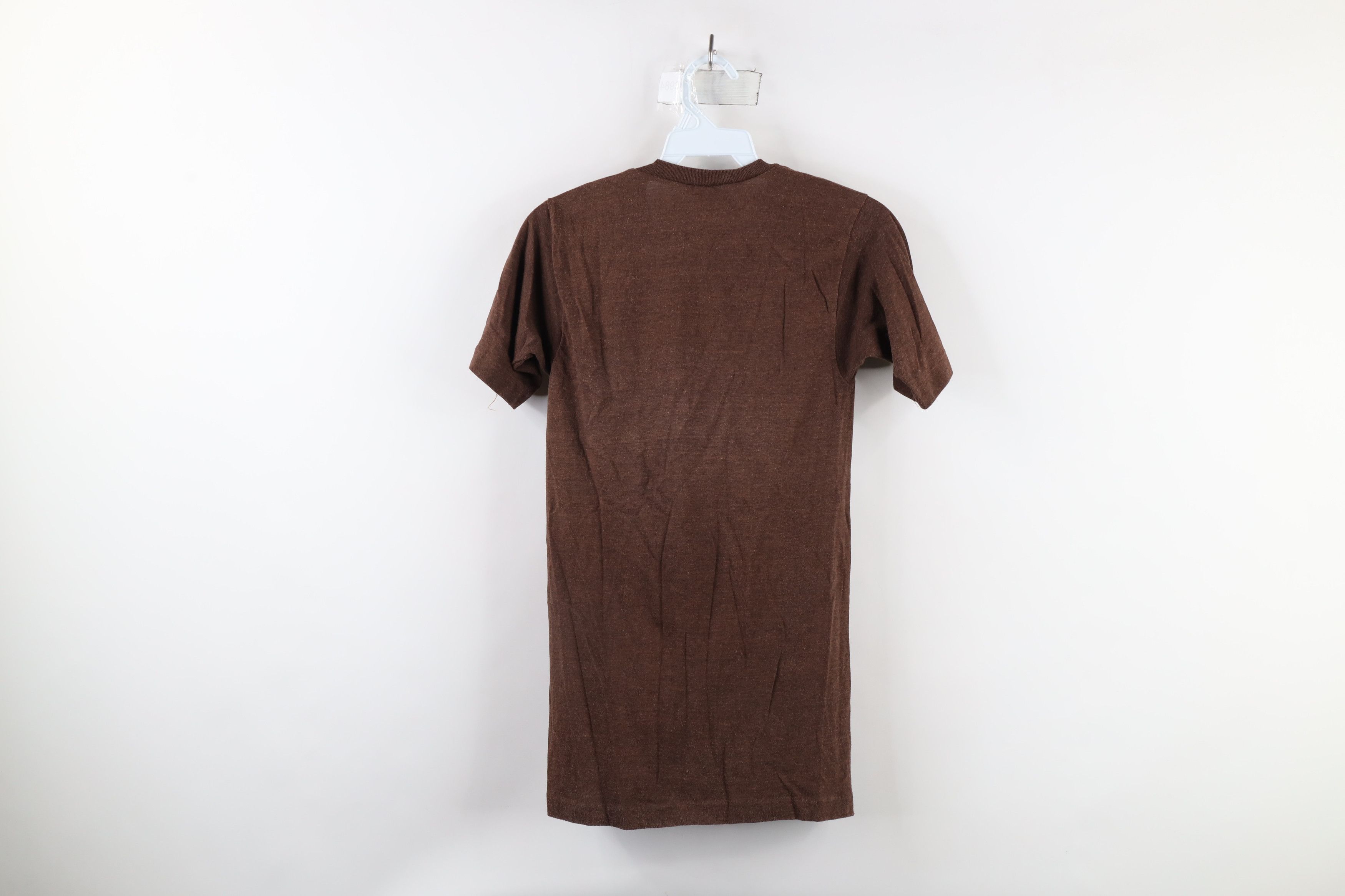 Vintage Vintage 70s Tony Packos Cafe Toledo Ohio T-Shirt Brown USA Size M / US 6-8 / IT 42-44 - 6 Thumbnail