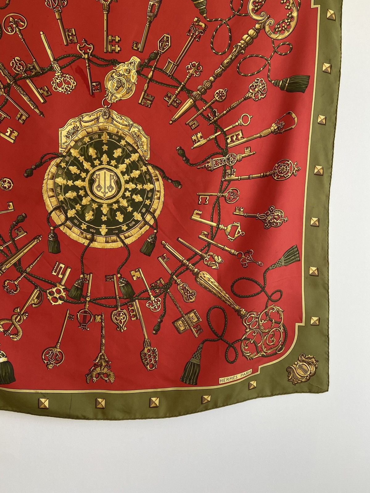 Hermes Hermès “Les Cles” Silk Scarf Size ONE SIZE - 2 Thumbnail