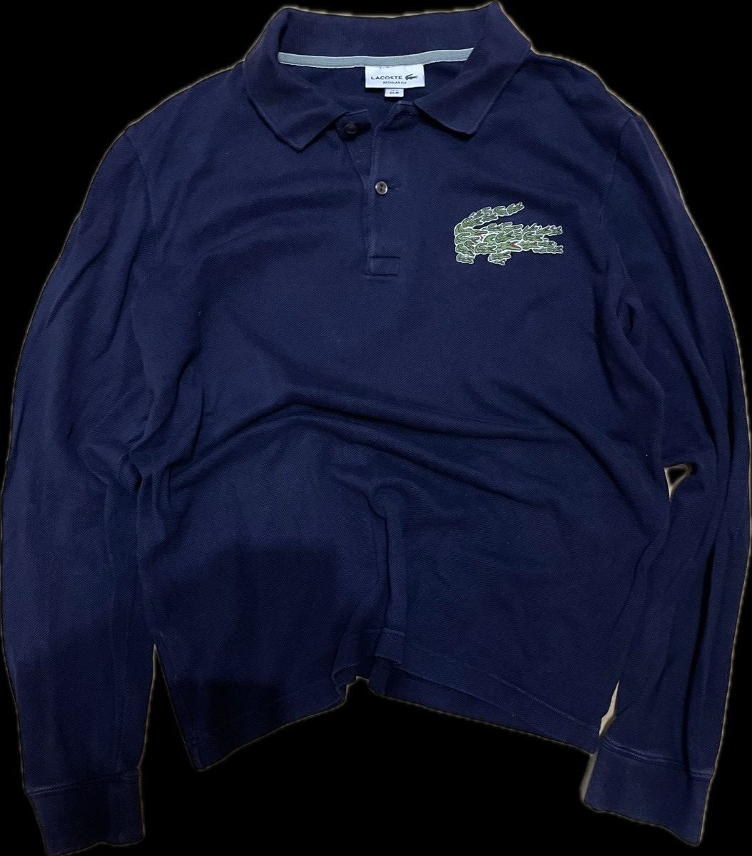 Lacoste Lacoste Polo Long sleeve M Darkblue Size US M / EU 48-50 / 2 - 1 Thumbnail