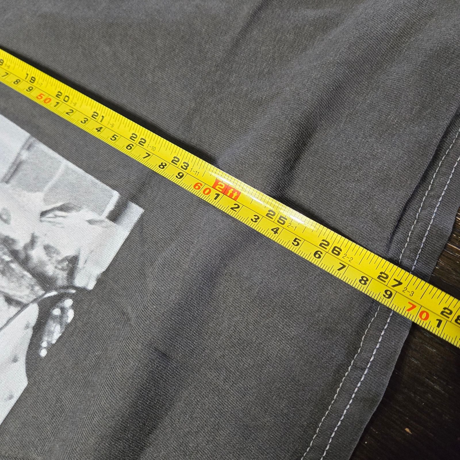 Jimi Hendrix Authentic Hendrix Size XL Men's Gray Graphic Print Shirt Size US XL / EU 56 / 4 - 6 Thumbnail