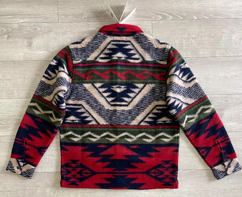 RRL Ralph Lauren RRL Ralph Lauren Wool blend fleece shirt with thickened de Size US S / EU 44-46 / 1 - 2 Thumbnail