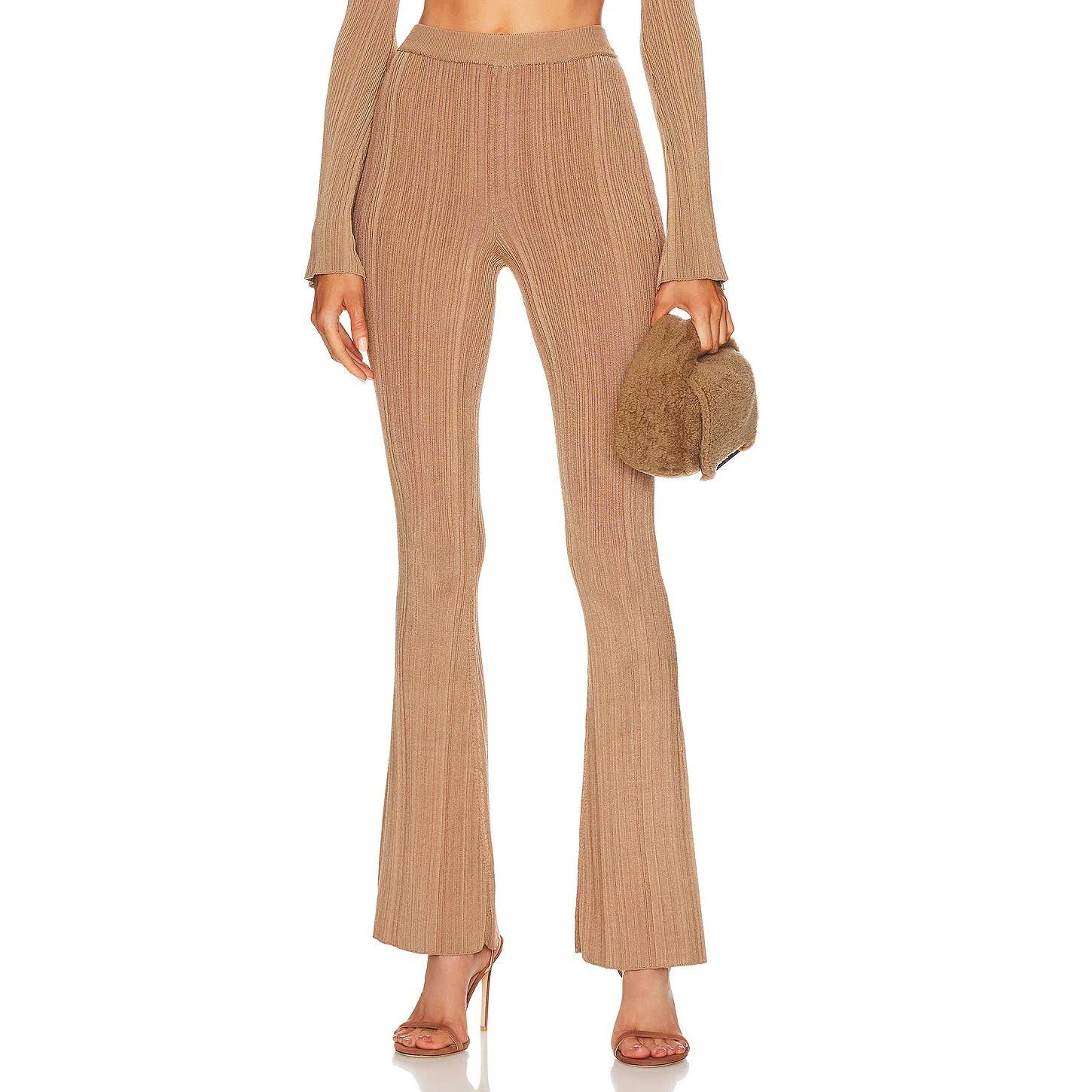 image of Michael Costello X Revolve Kadri Pant in Brown, Women's (Size 26)