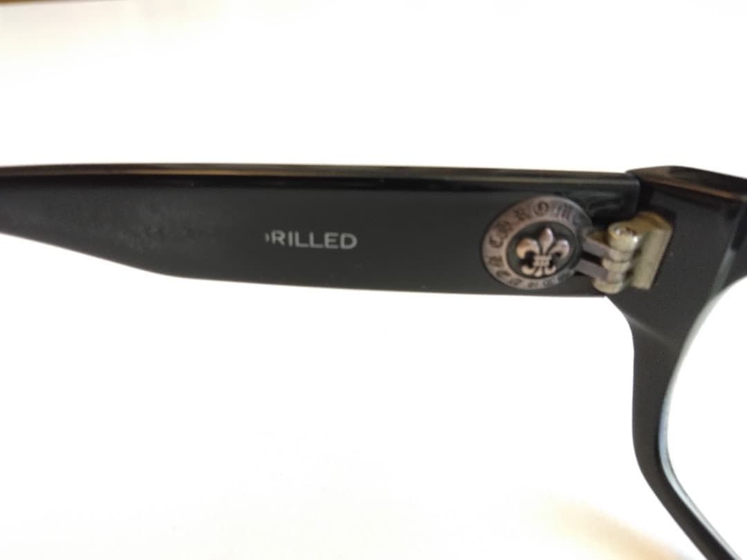 Chrome Hearts CHROME HEARTS DRILLED Eyeglasses Black Size ONE SIZE - 10 Thumbnail