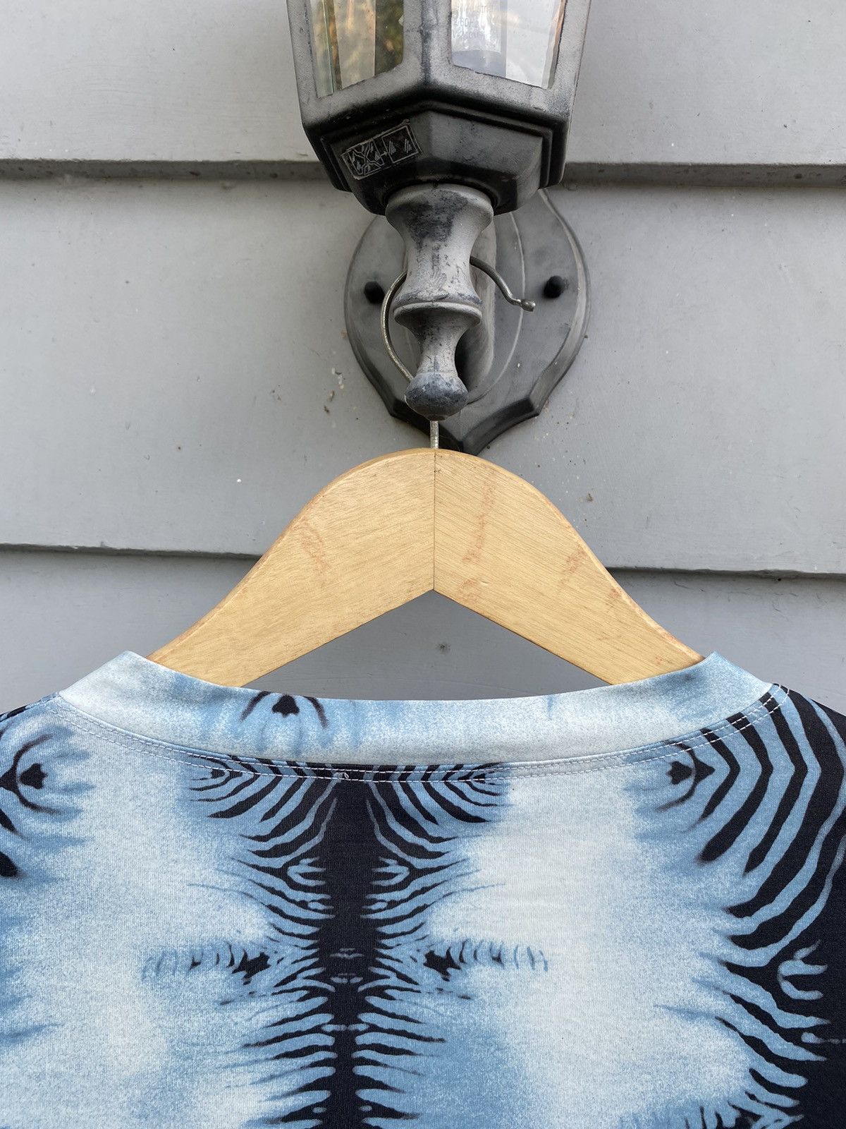 Vintage Tiger Print Blue Sky Cardigan Size S / US 4 / IT 40 - 10 Thumbnail