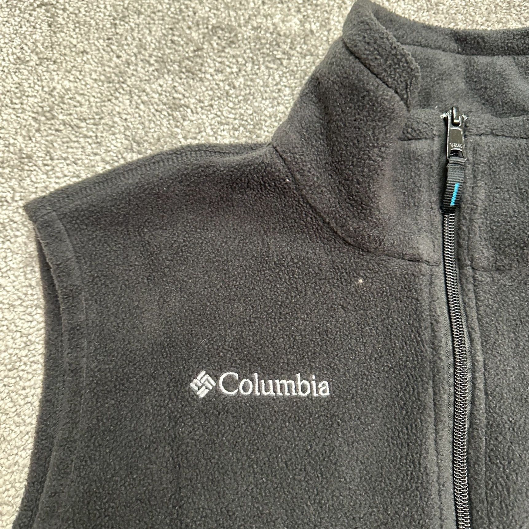Vintage Columbia Steens Mountain Fleece Vest Mens Medium Black Full Zip Outdoor Hiking Size US M / EU 48-50 / 2 - 5 Thumbnail