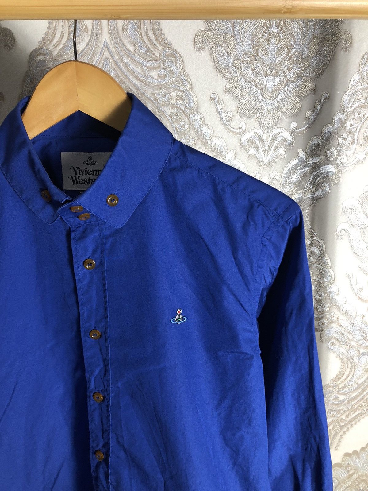 Vivienne Westwood VINTAGE VIVIENNE WESTWOOD CLASSIC ITALIAN DESIGNER SHIRT 90s Size US M / EU 48-50 / 2 - 2 Thumbnail