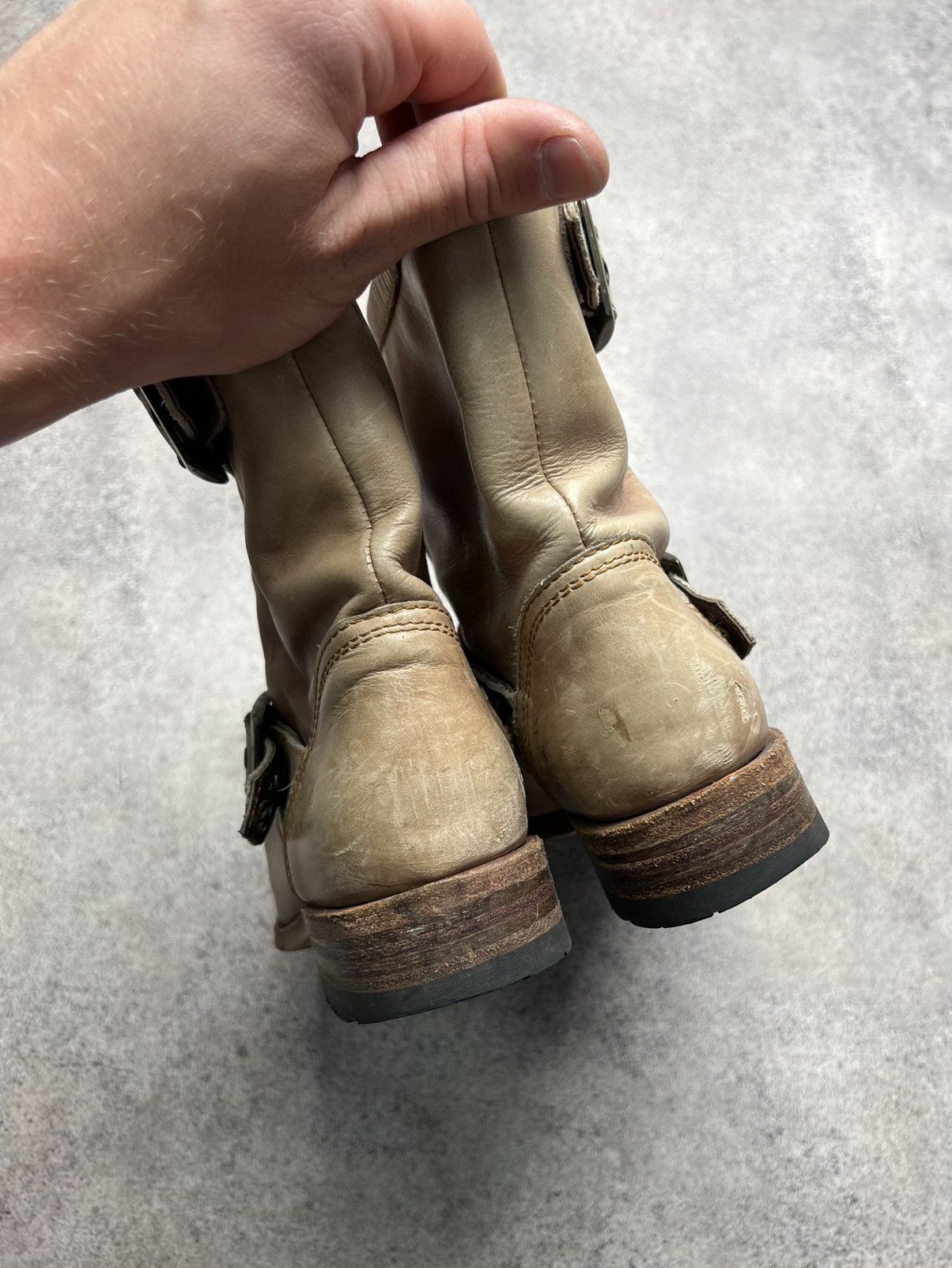 Sendra Sendra studded leather punk biker boots Size US 8 / IT 38 - 11 Thumbnail