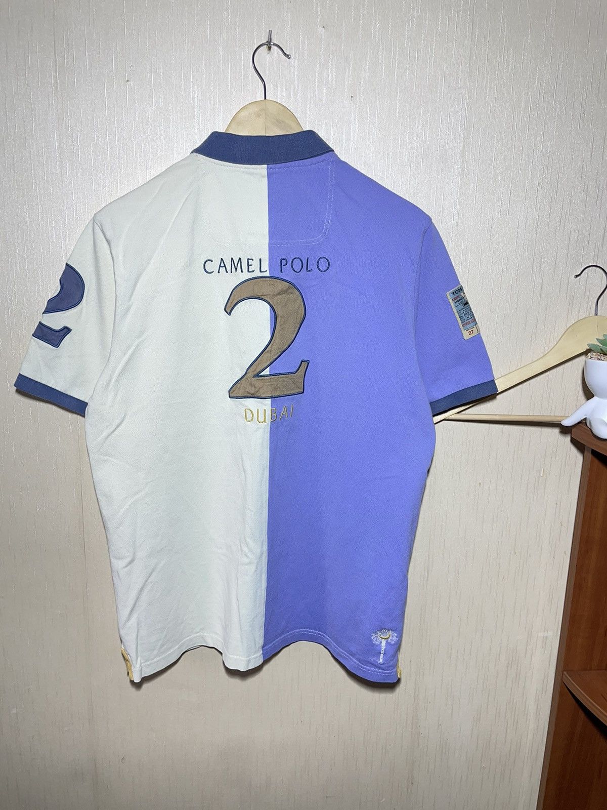 Camel × Polo Ralph Lauren × Vintage Camel Polo Dubai streetwear vintage polo shirt Size US L / EU 52-54 / 3 - 10 Thumbnail