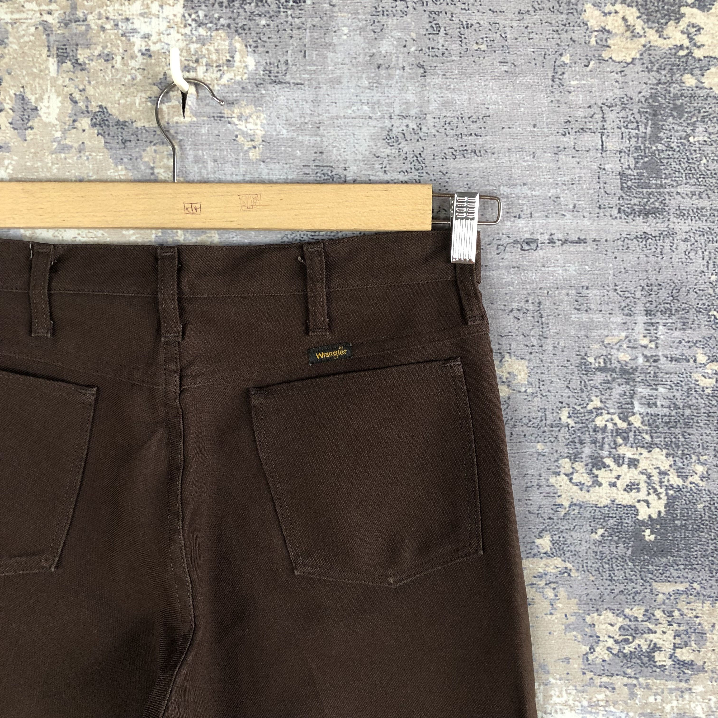 If Six Was Nine × Vintage × Wrangler Vintage 90s Wrangler Flare Jeans Wrangler Bell Bottom Denim Size US 34 / EU 50 - 5 Thumbnail