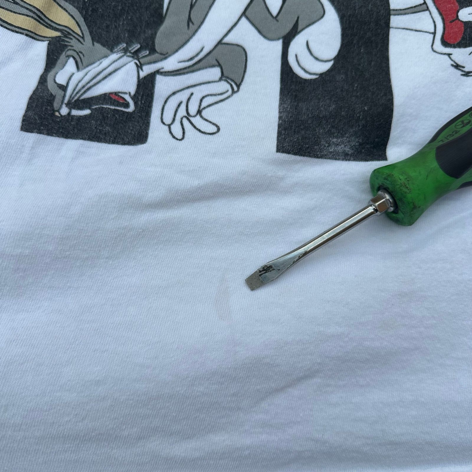 Acme Clothing × Japanese Brand Vintage Looney Tunes Long Sleeve Shirt Bugs & Taz Size XL 96 Size US XL / EU 56 / 4 - 6 Thumbnail