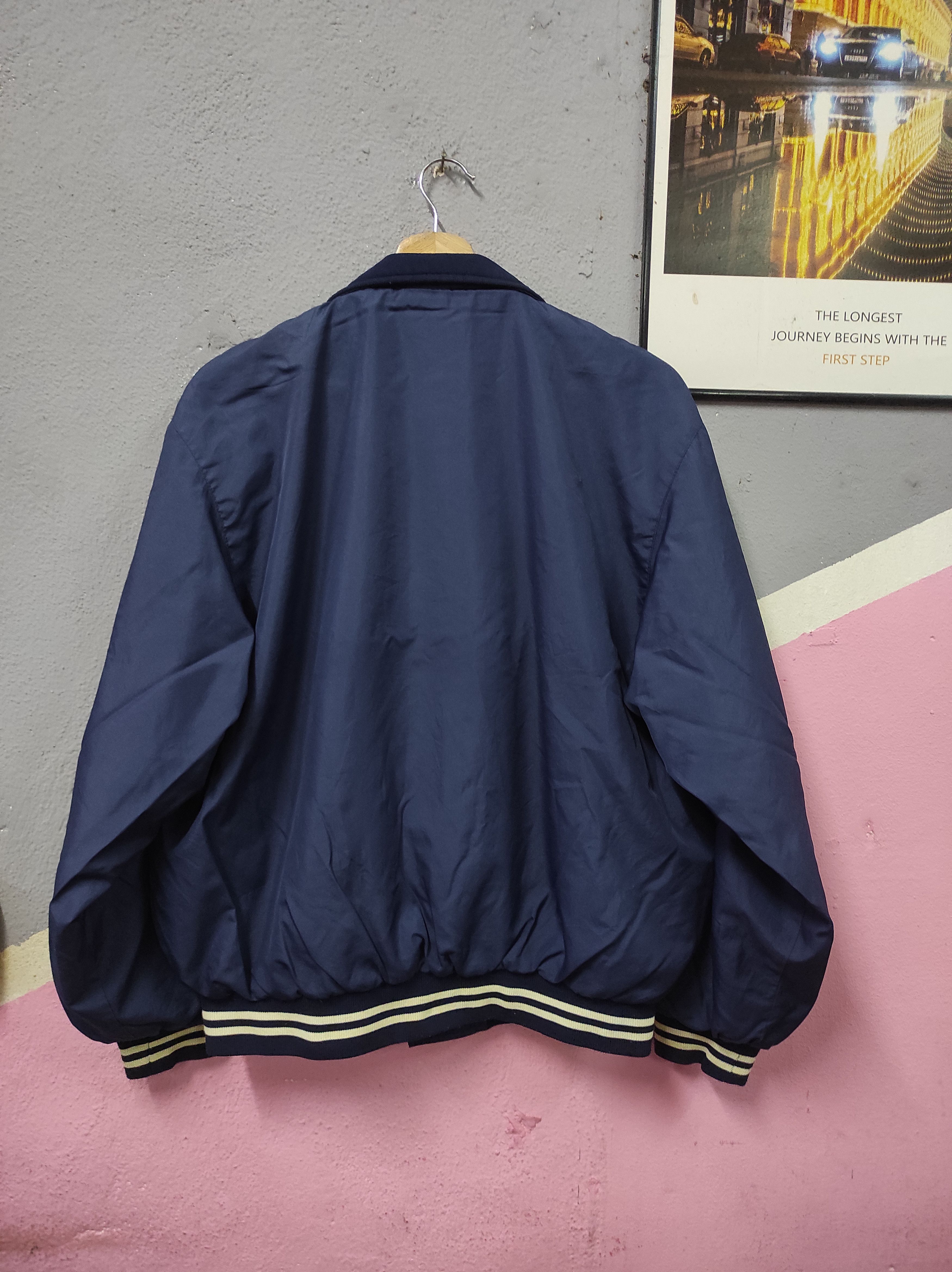 Japanese Brand × Vintage AVIS BASEBALL EVOLVIAN YOWA JH BOMBER JACKET Size US L / EU 52-54 / 3 - 6 Thumbnail