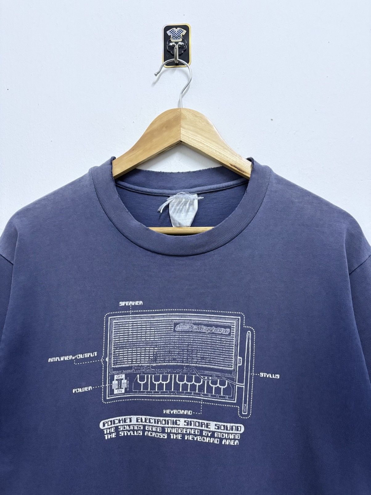 Band Tees Vintage 90's Electronic Snore Sound / Aphex Twin T-Shirt Size US M / EU 48-50 / 2 - 3 Thumbnail