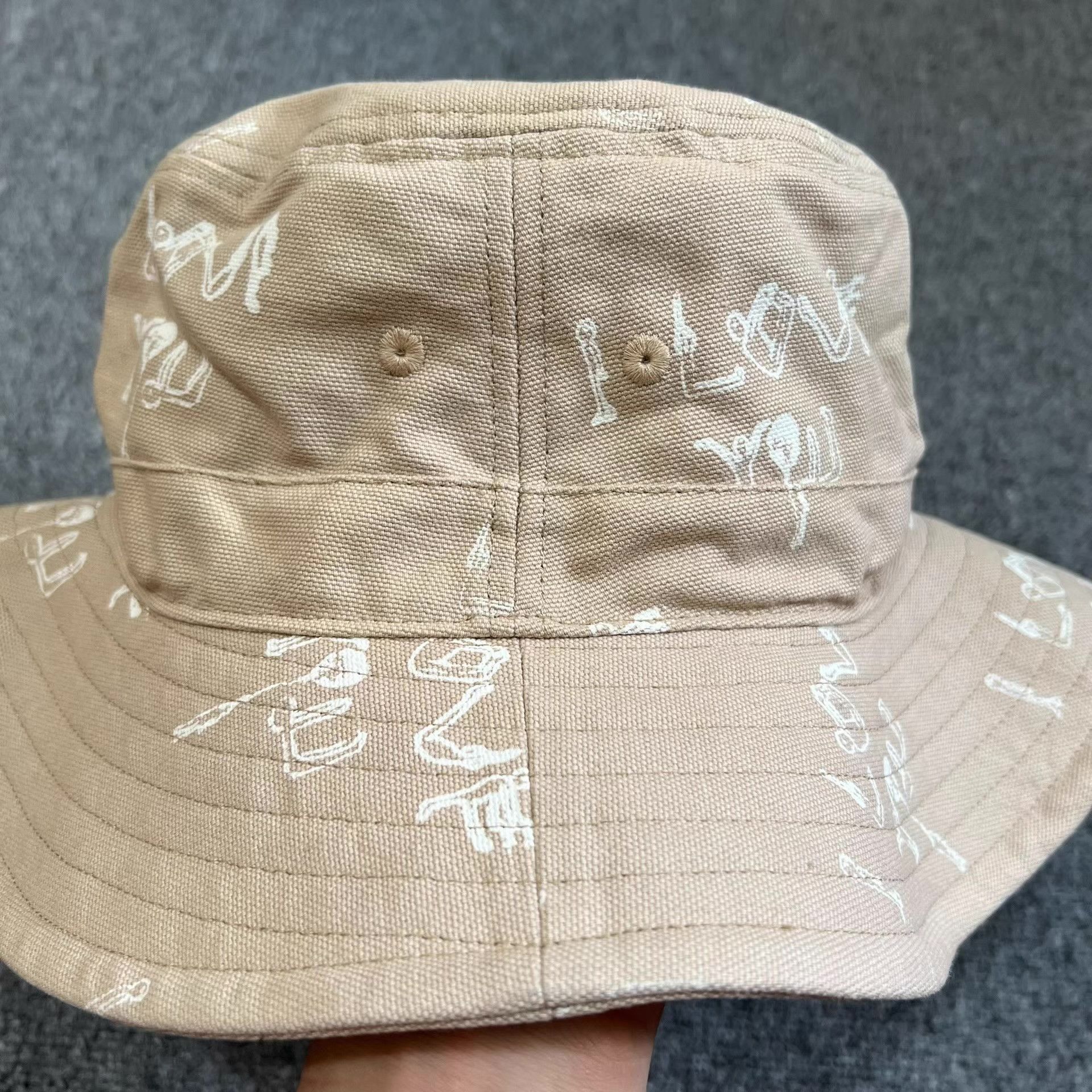 Fucking Awesome Fucking Awesome I Love You Bucket Hat Q7 Size ONE SIZE - 5 Thumbnail