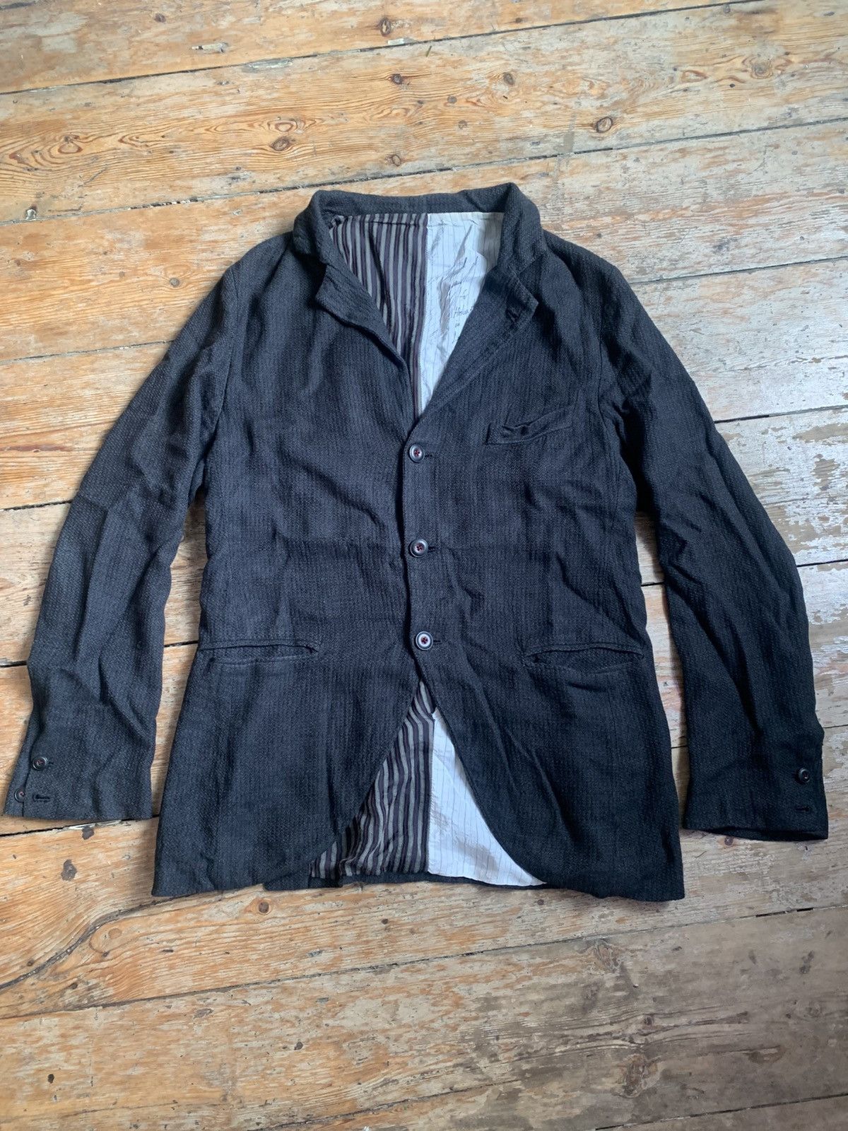 Geoffrey B. Small Linen 3 button Jacket Size 48R - 1 Thumbnail