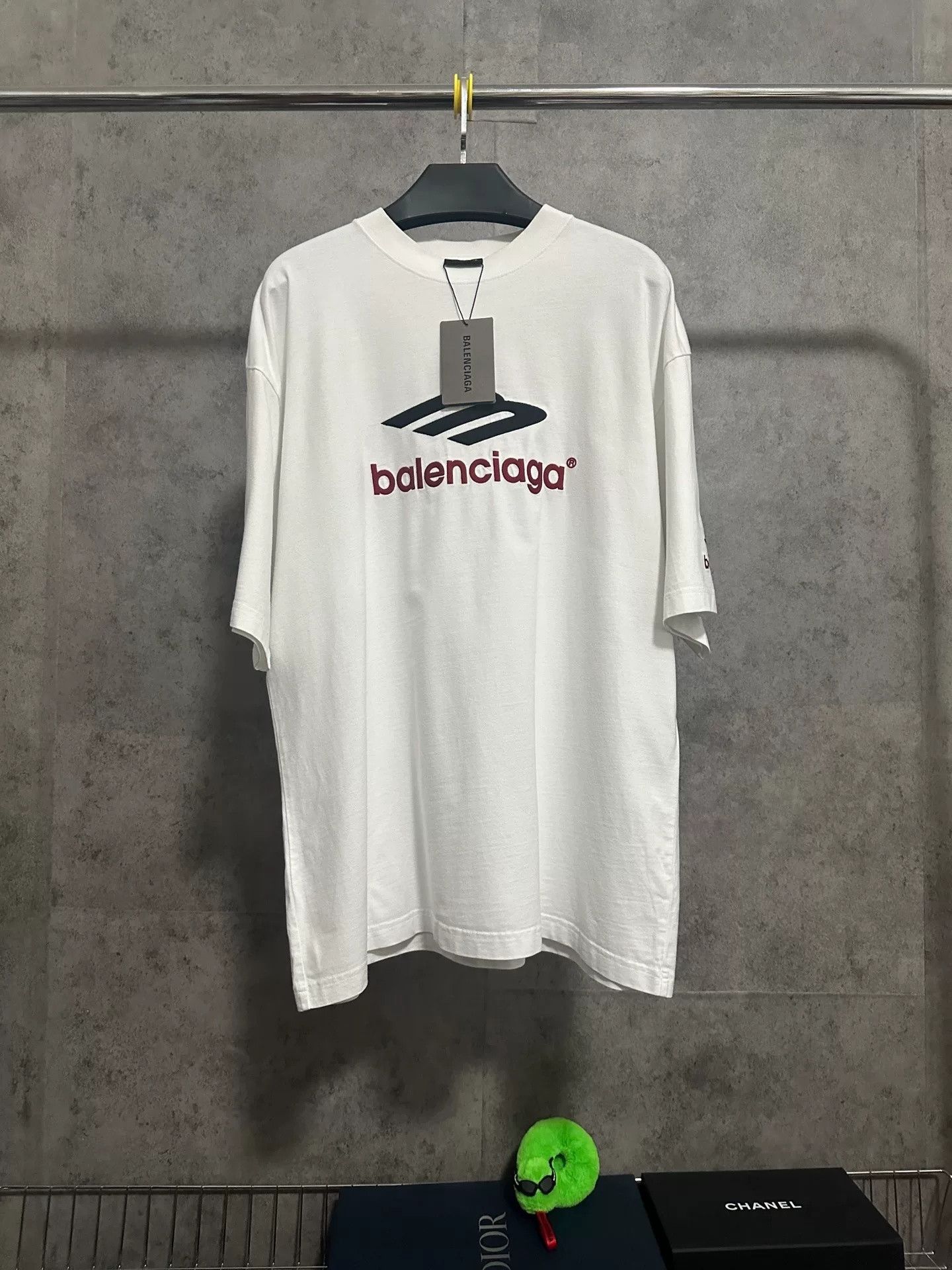 Balenciaga Balenciaga 3B Embroidered Logo T-Shirt Size US L / EU 52-54 / 3 - 1 Thumbnail