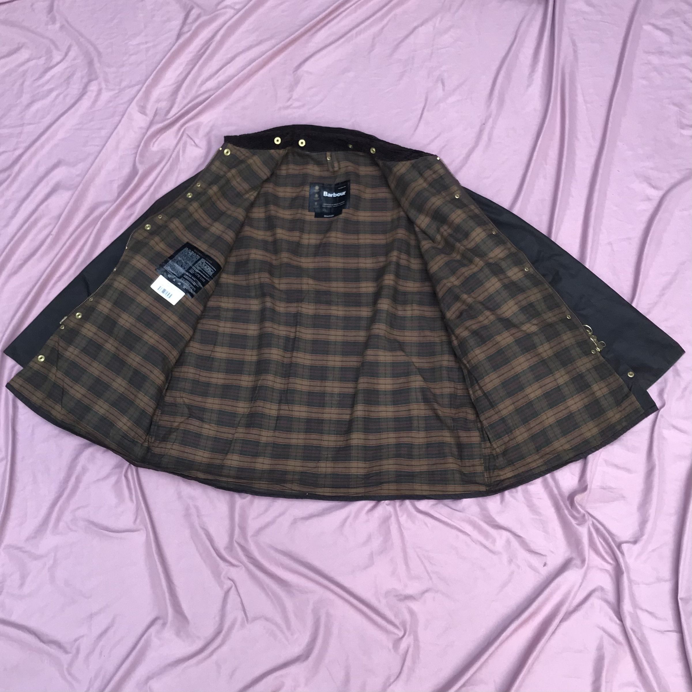 Barbour BARBOUR BEAUFORT WAXED JACKET, cotton still waxed Size US XL / EU 56 / 4 - 13 Thumbnail