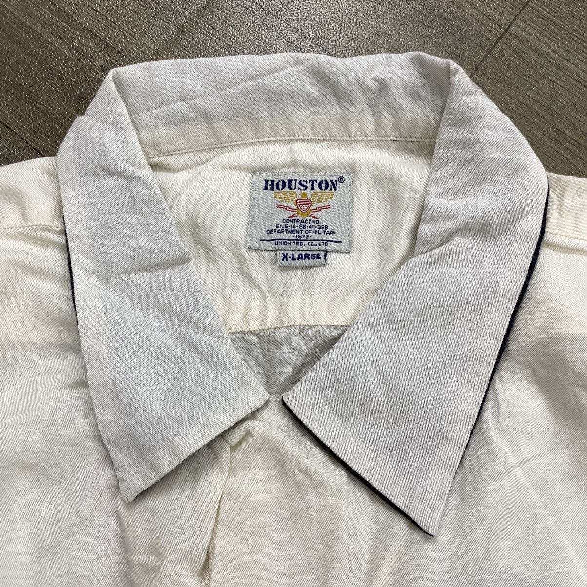 Japanese Brand Vintage Houston Hedrick Embroidery Bowling Military Shirt Size US XL / EU 56 / 4 - 8 Thumbnail