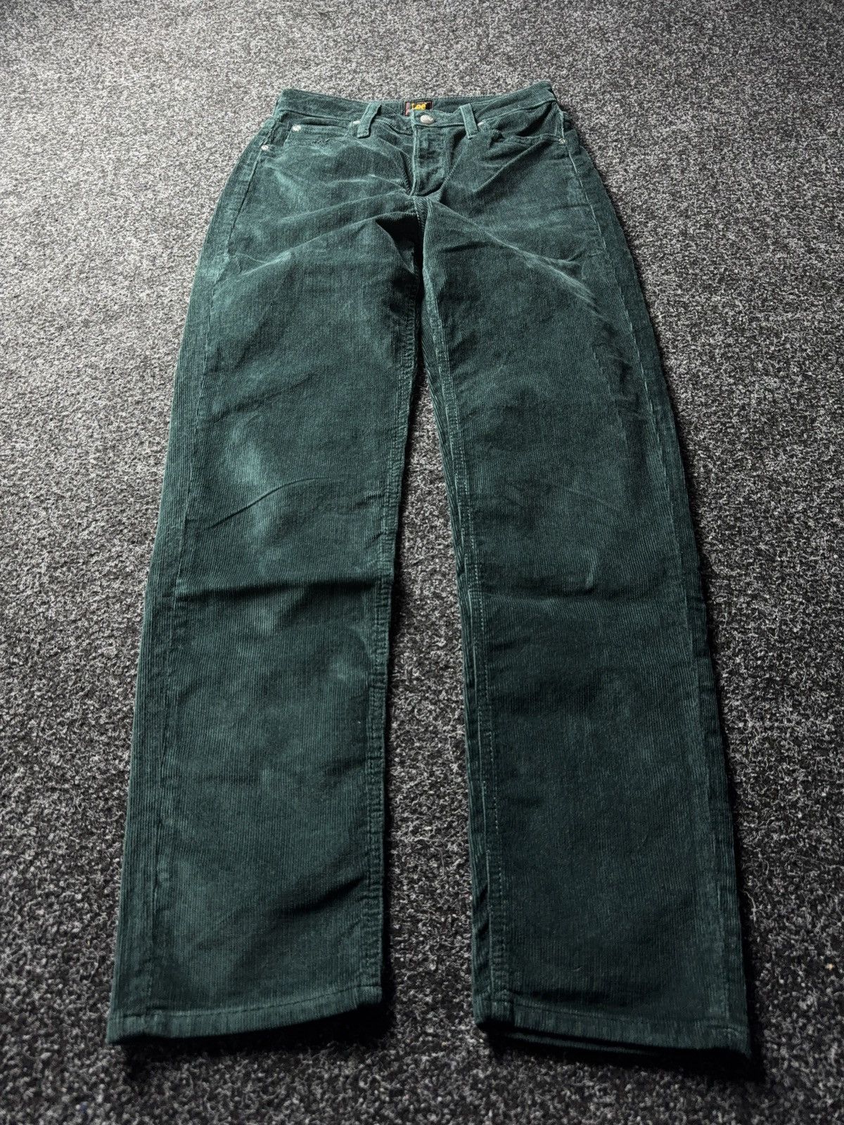 Lee 00s Western Cowgirl Lee Carol High Waist Corduroy Pants W27 Size 27" / US 4 / IT 40 - 1 Thumbnail
