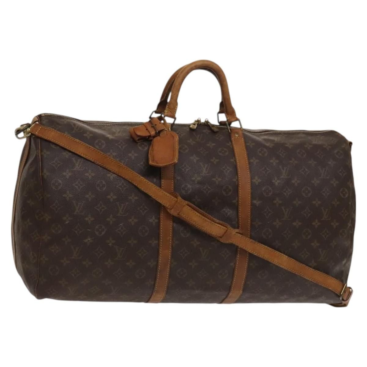 Louis Vuitton LOUIS VUITTON Monogram Keepall Bandouliere 60 Boston Bag Size ONE SIZE - 1 Thumbnail