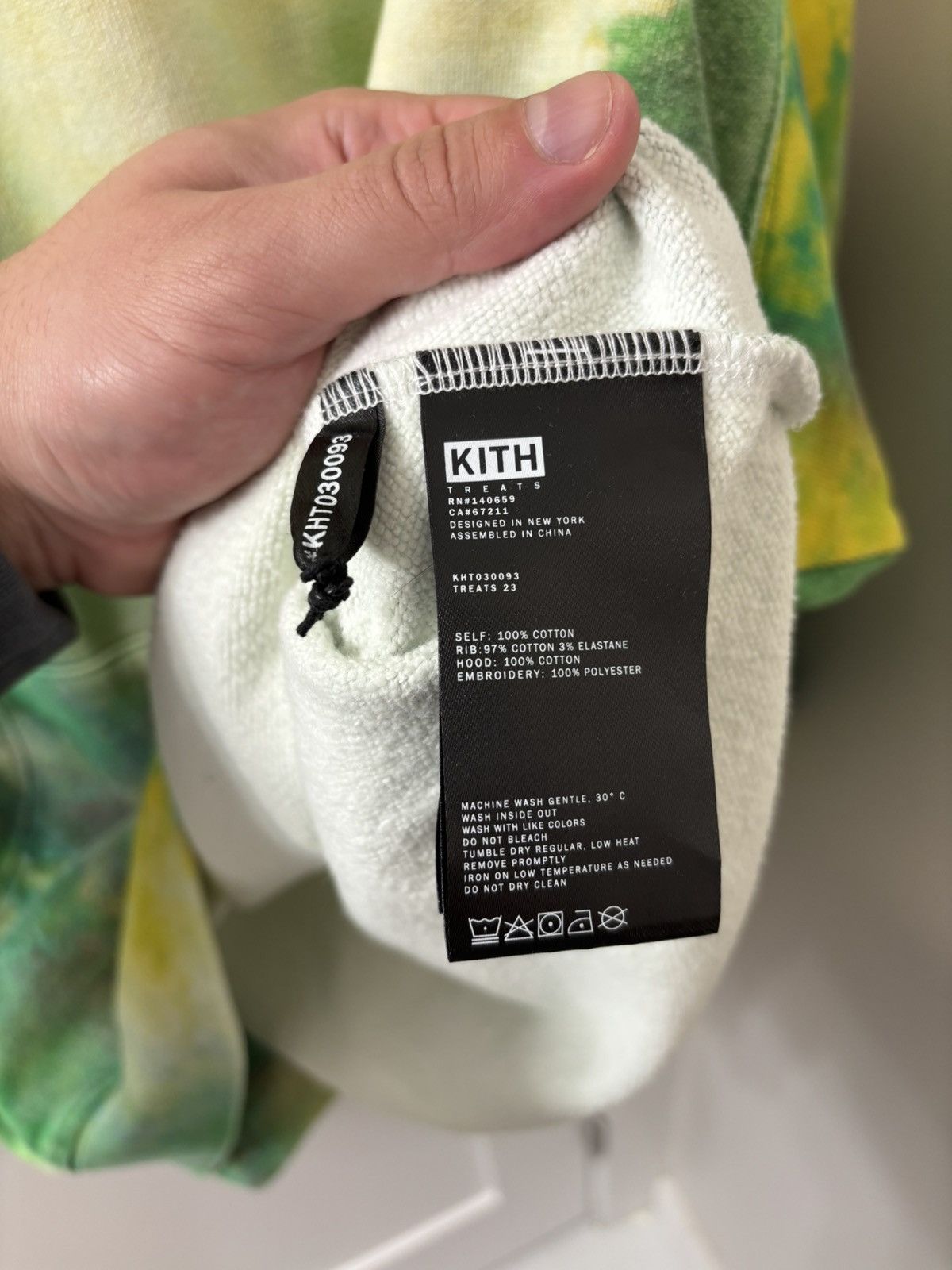 Kith Kith Treats Tie Die Skeleton Hoodie Size US XL / EU 56 / 4 - 7 Thumbnail