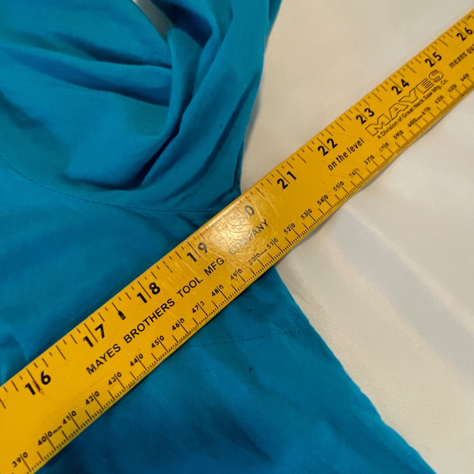 Other Jaclyn Smith Womens Large Teal Embellished Cotton Blouse Size L / US 10 / IT 46 - 10 Thumbnail