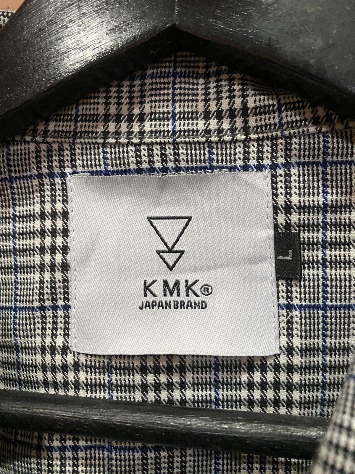 Japanese Brand × KMRii KMK JAPAN PLAID RICK OWEN INSPIRED JACKET Size US L / EU 52-54 / 3 - 6 Thumbnail