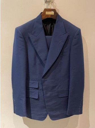 Tom Ford o1w1db10125 2HSP01 Suit in Blue Size US M / EU 48-50 / 2 - 1 Preview