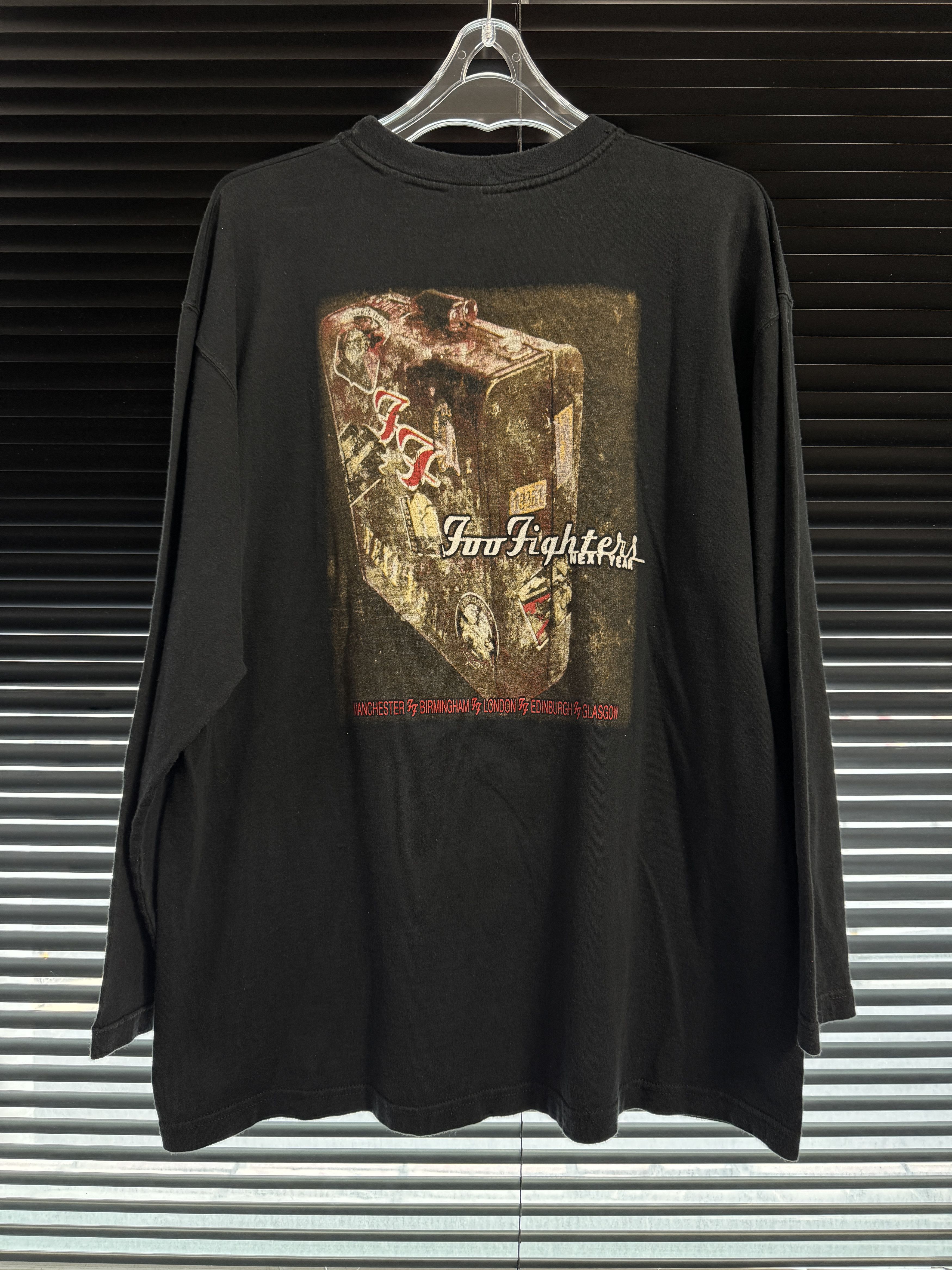 Band Tees Vintage 2001 Foo Fighters Parking Lot Boot Longsleeve Size US L / EU 52-54 / 3 - 2 Thumbnail