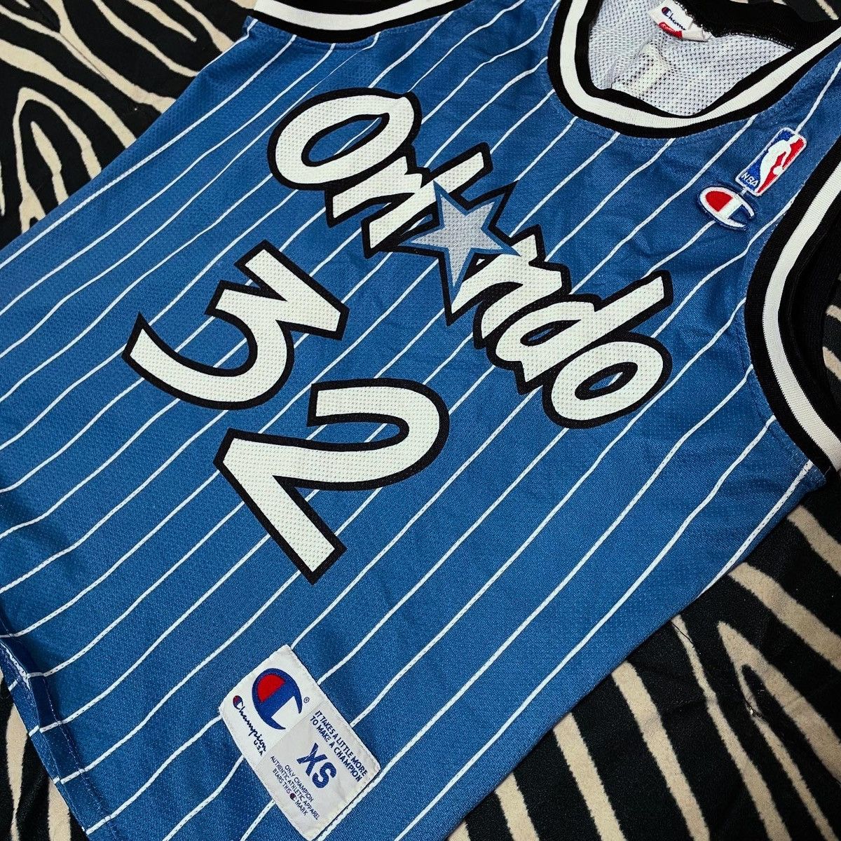 Champion × Vintage Champion Magic Orlando Oneal 32 Vintage Jersey NBA Size US XS / EU 42 / 0 - 4 Thumbnail