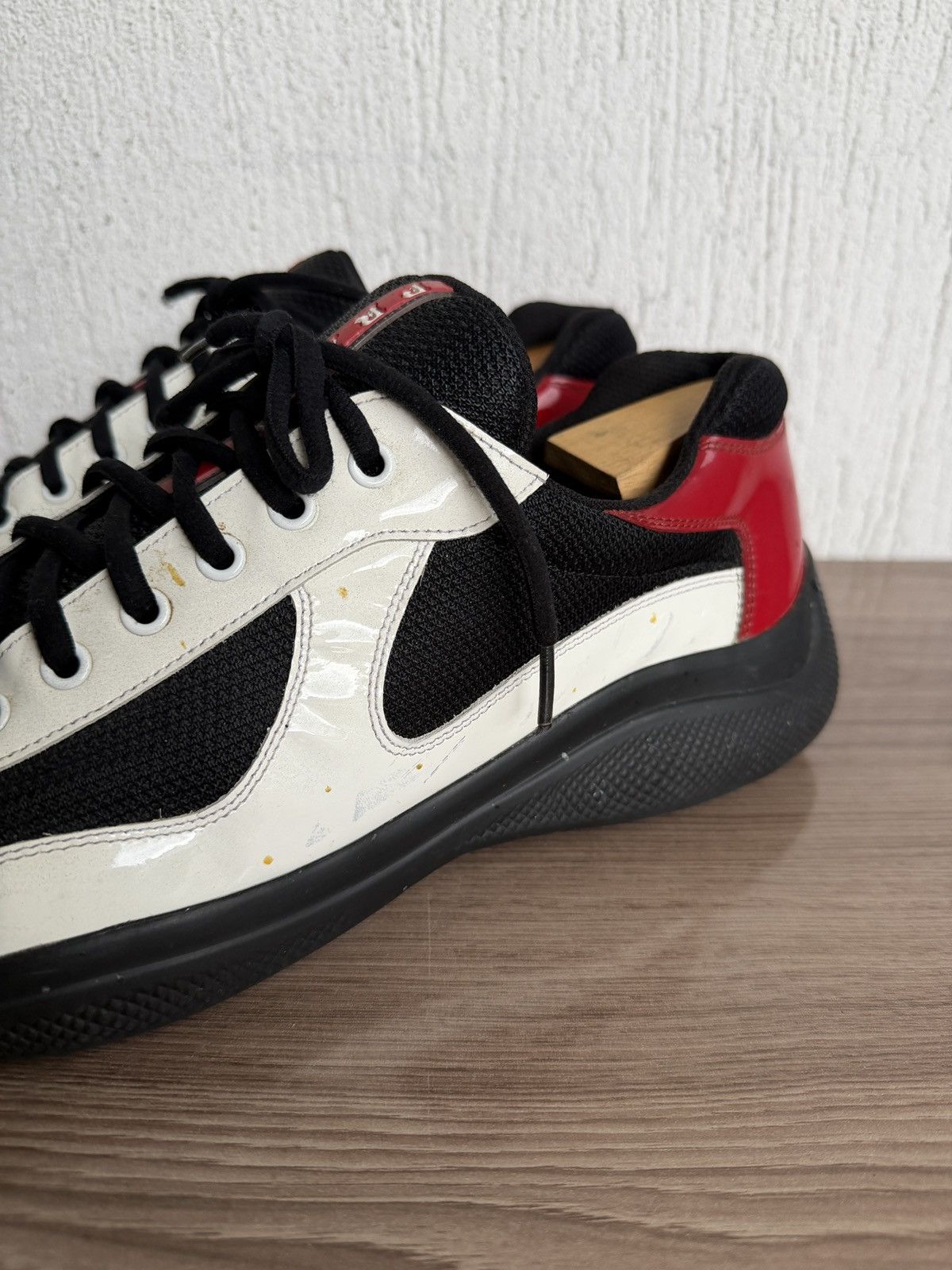 Prada America cup leather trainers Size US 12 / EU 45 - 14 Thumbnail