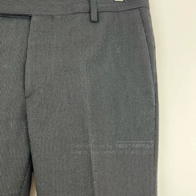 Saint Laurent Paris Saint Laurent Paris Black and Gray Striped Suit Size US S / EU 44-46 / 1 - 7 Thumbnail